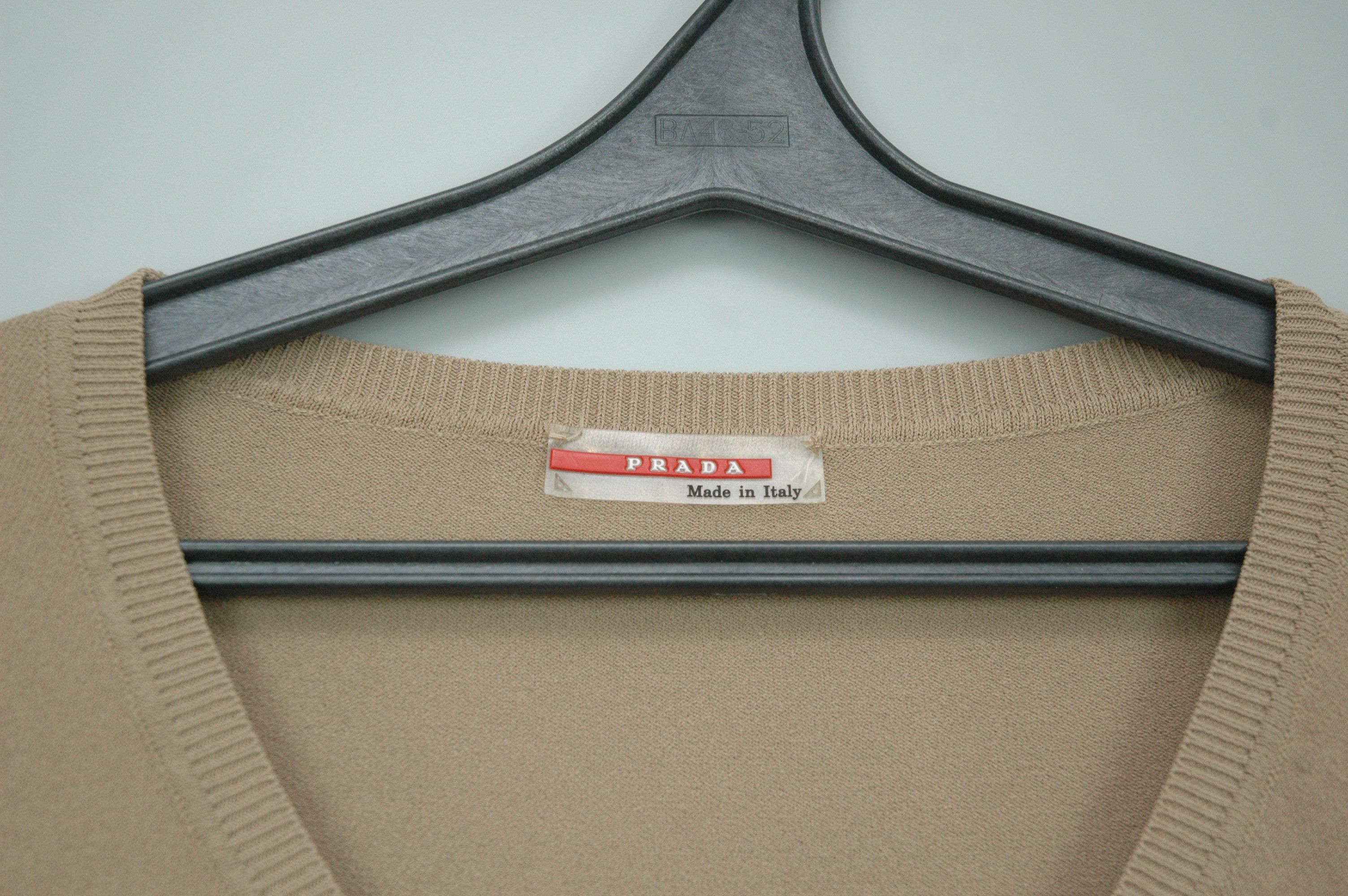 Prada Vintage Prada V-neck wmns Size 44 Made in Italy Size US S / EU 44-46 / 1 - 3 Thumbnail