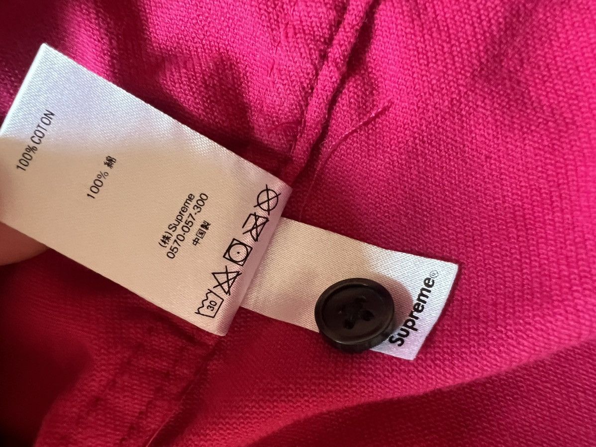 Supreme Hot Pink Supreme Velvet Work Jacket Size US M / EU 48-50 / 2 - 5 Thumbnail