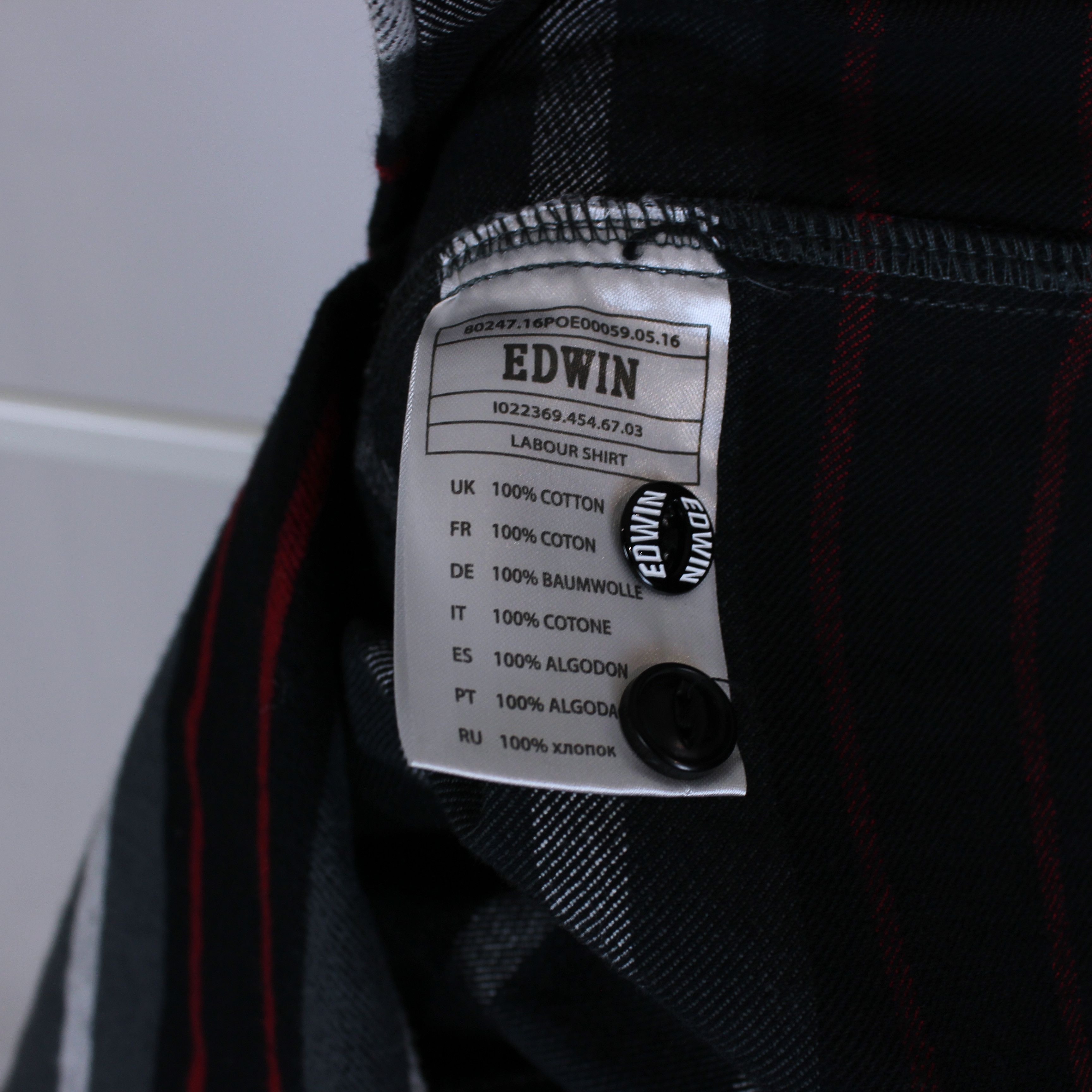 Edwin Vintage Edwin overshirt heavy jacket rare Size US M / EU 48-50 / 2 - 11 Thumbnail