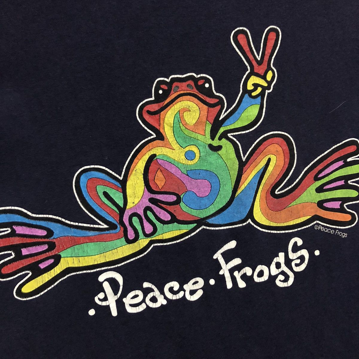 Vintage 🔥Accept Binding Offer🔥 Peace Frogs Size US S / EU 44-46 / 1 - 8 Thumbnail