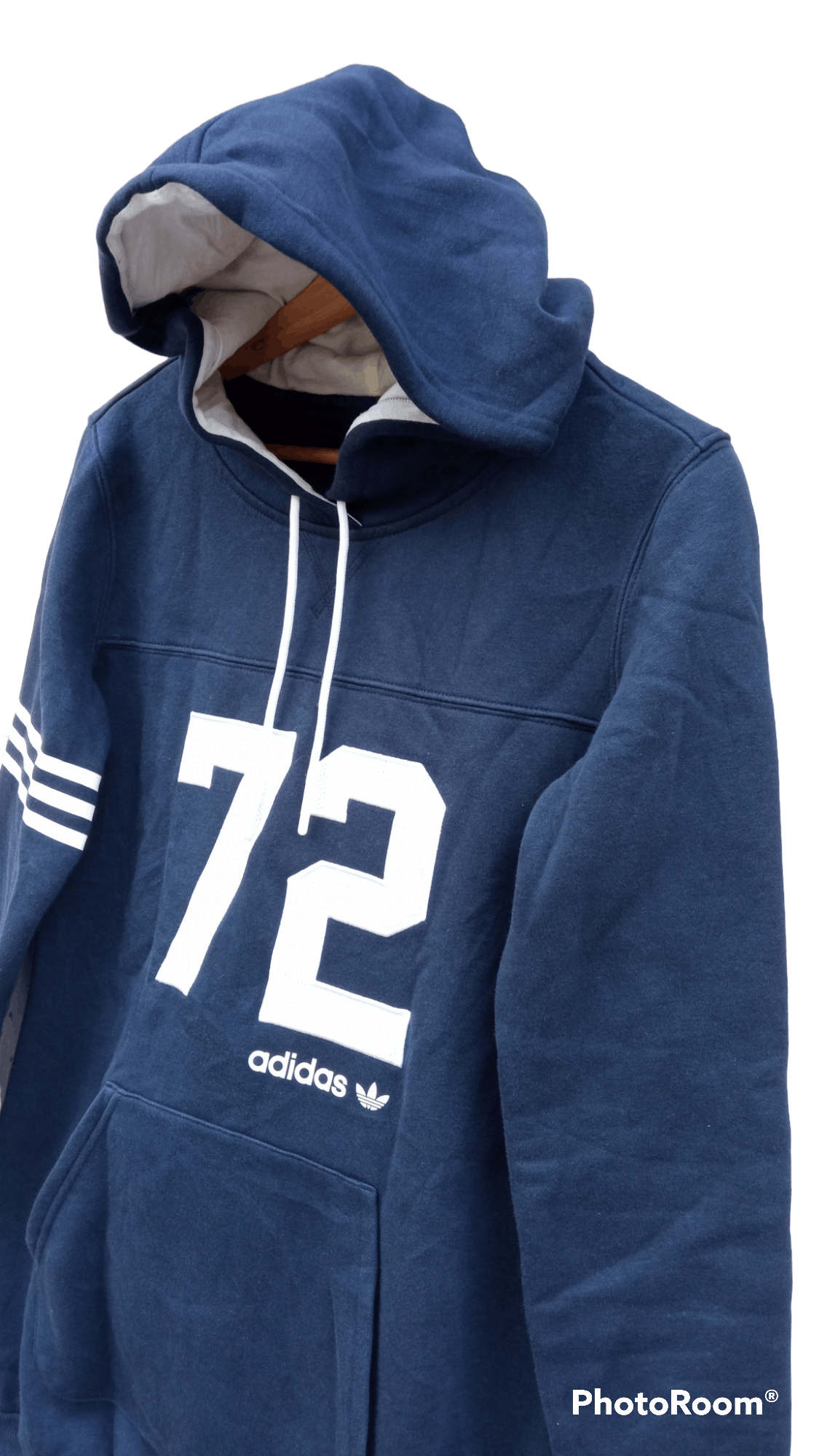 Adidas 🔥🔥Adidas Originals 3 Stripes Number 72 Pullover Hoodie Size US S / EU 44-46 / 1 - 10 Thumbnail