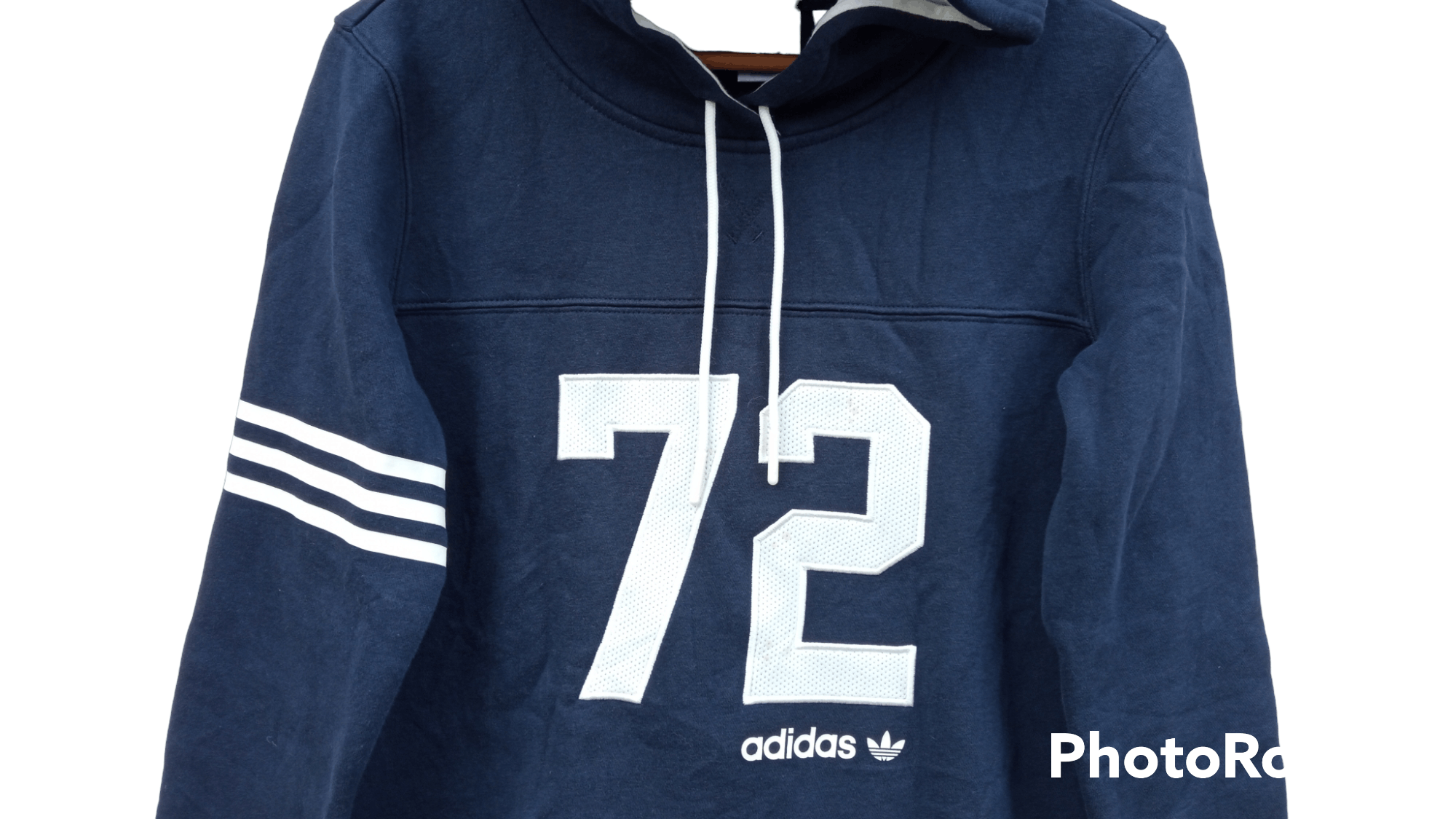 Adidas 🔥🔥Adidas Originals 3 Stripes Number 72 Pullover Hoodie Size US S / EU 44-46 / 1 - 15 Thumbnail