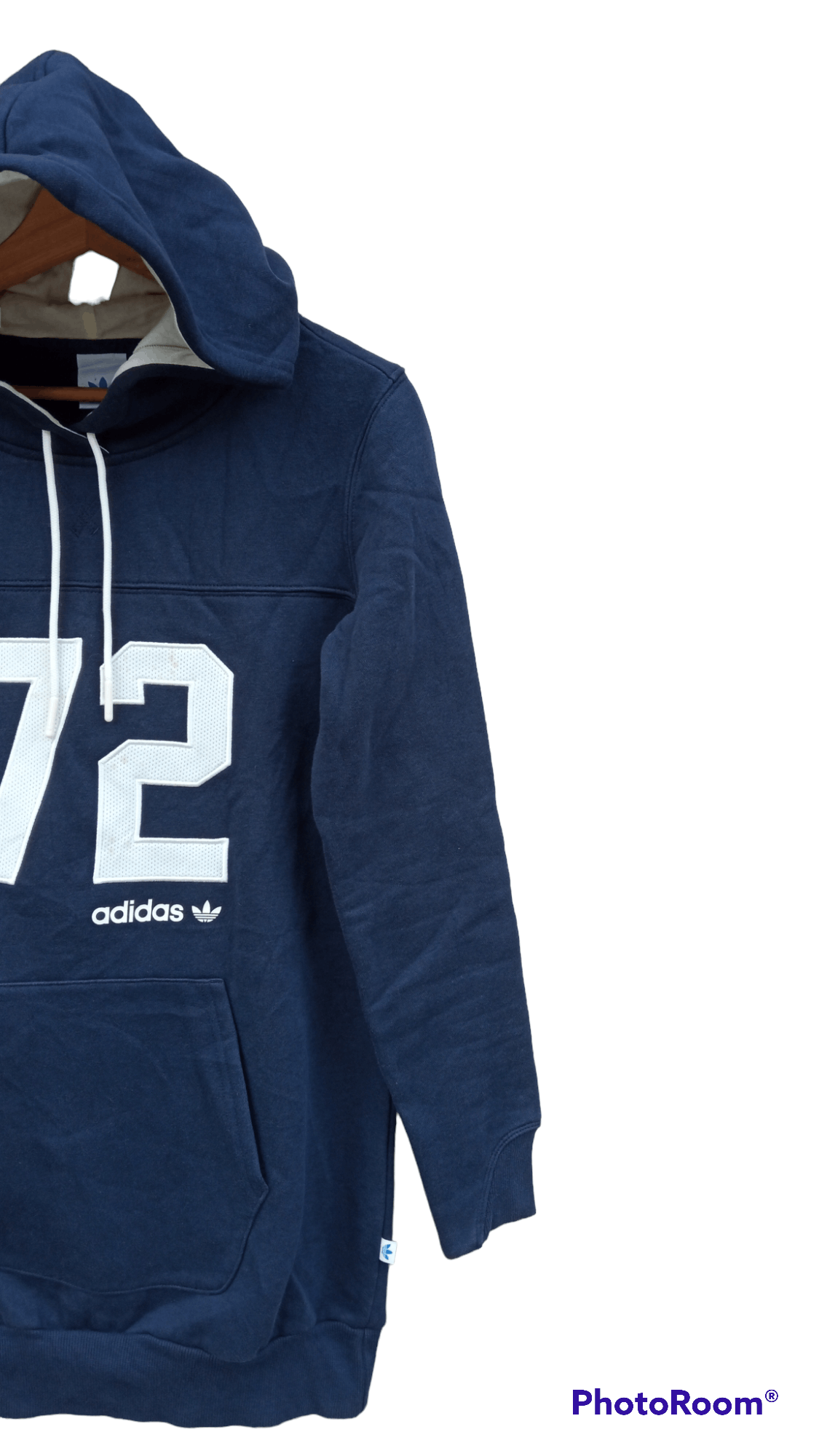 Adidas 🔥🔥Adidas Originals 3 Stripes Number 72 Pullover Hoodie Size US S / EU 44-46 / 1 - 5 Thumbnail