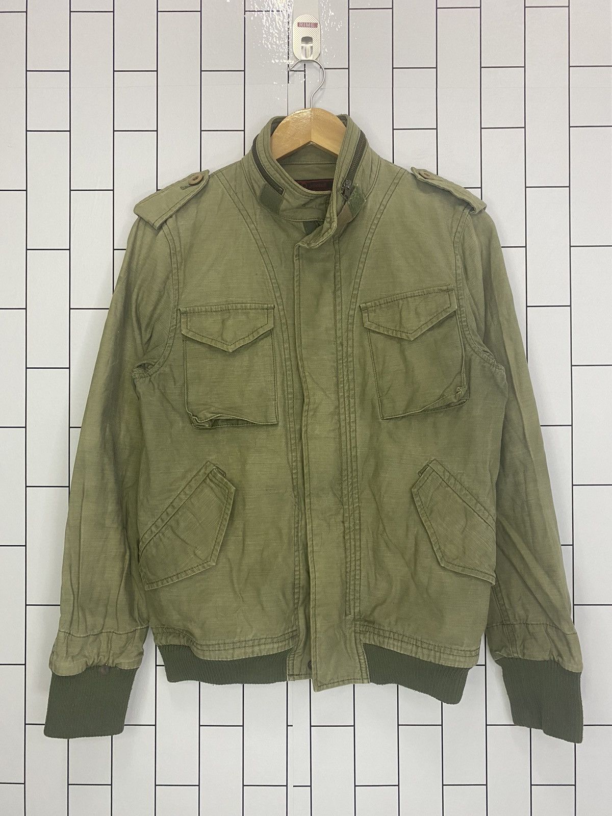 Avirex × Japanese Brand × Johnbull John Bull Military Reissue Jacket Size US M / EU 48-50 / 2 - 2 Thumbnail