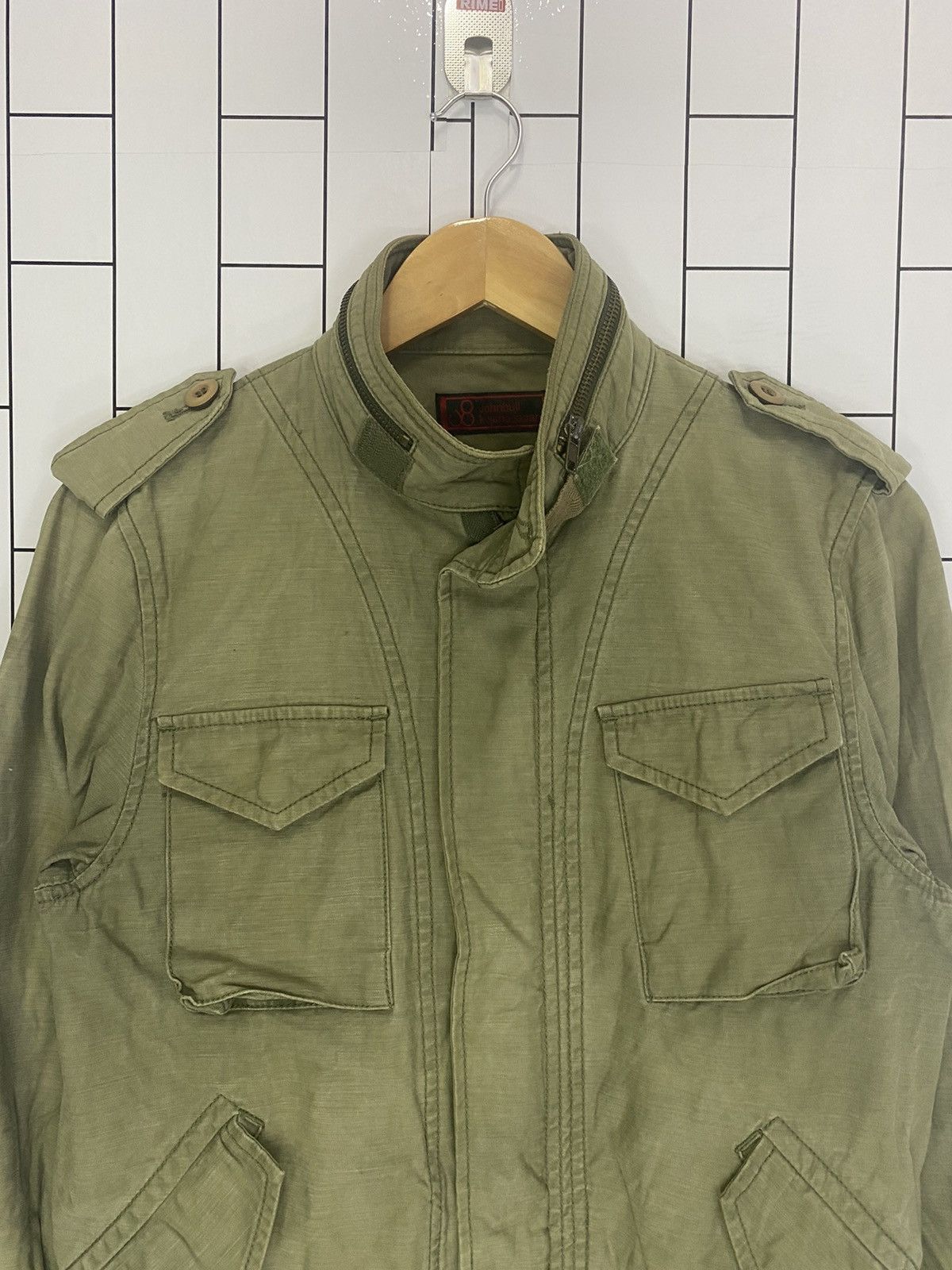 Avirex × Japanese Brand × Johnbull John Bull Military Reissue Jacket Size US M / EU 48-50 / 2 - 5 Thumbnail