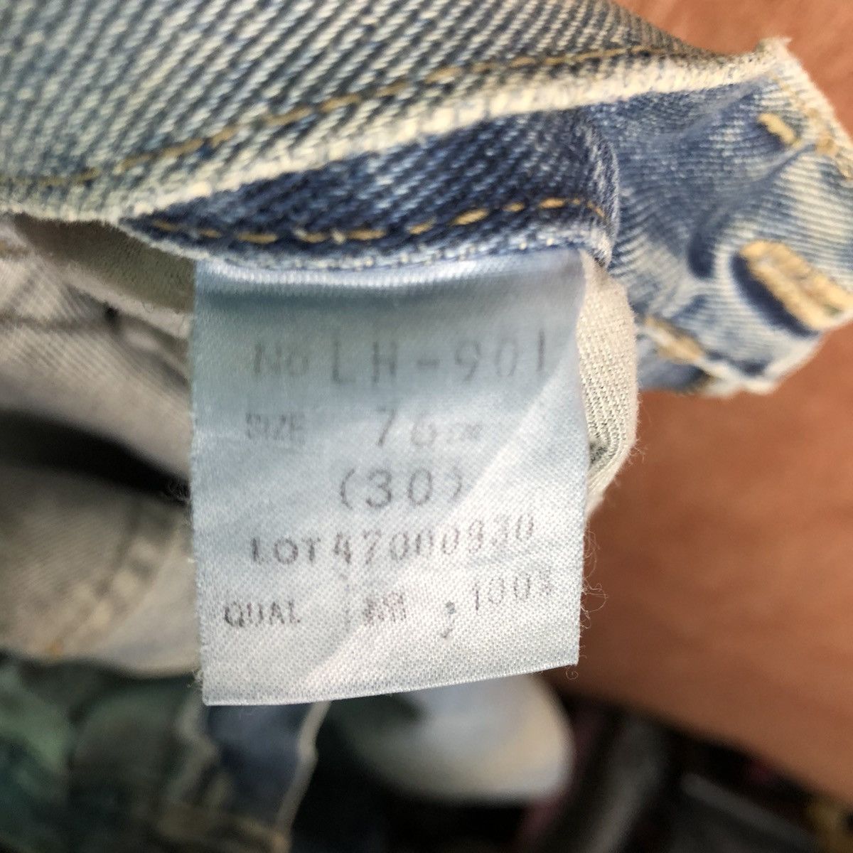 Japanese Brand DLL Japan Bobson Blue Denim vintage Jeans Pants #c207 Size US 30 / EU 46 - 11 Thumbnail