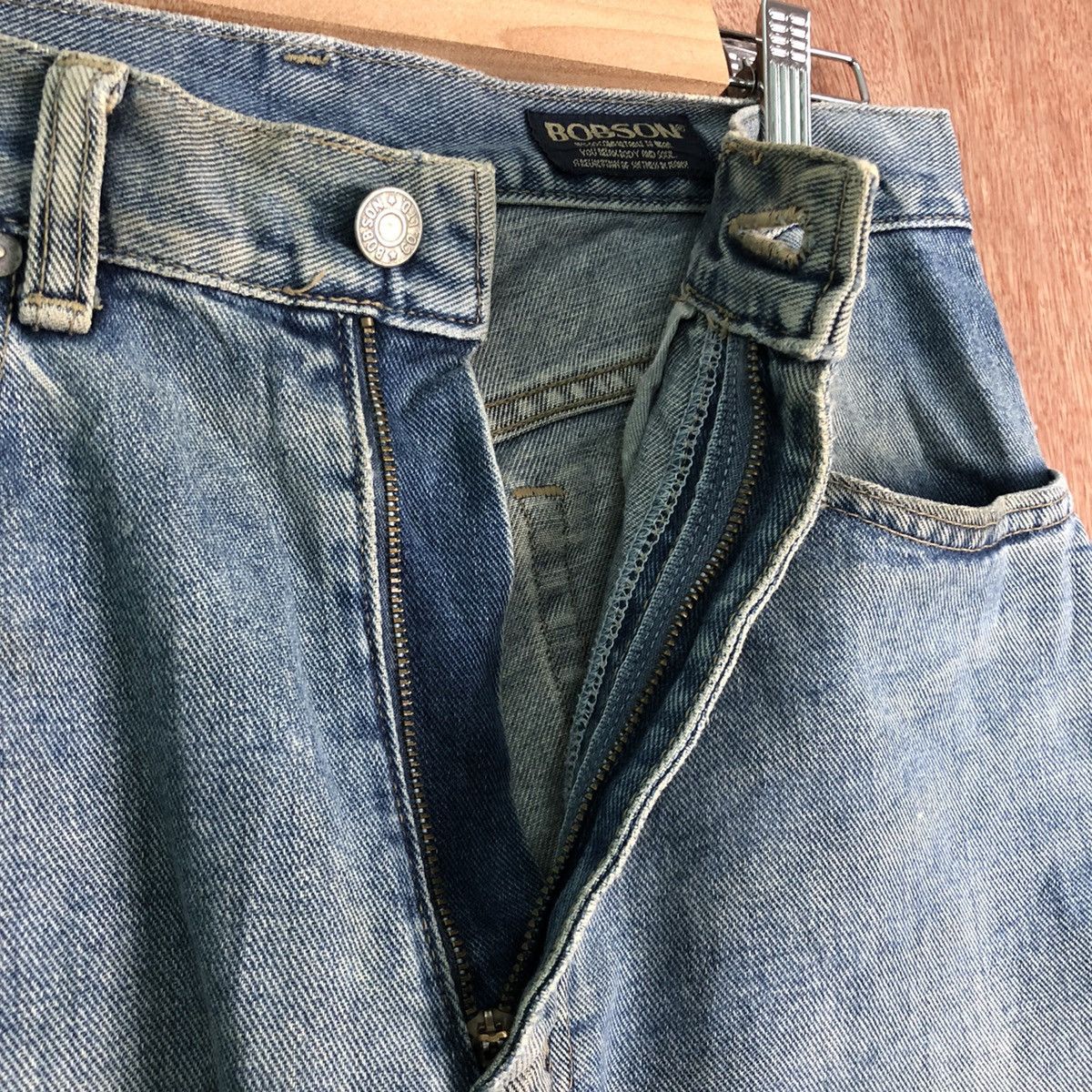 Japanese Brand DLL Japan Bobson Blue Denim vintage Jeans Pants #c207 Size US 30 / EU 46 - 5 Thumbnail