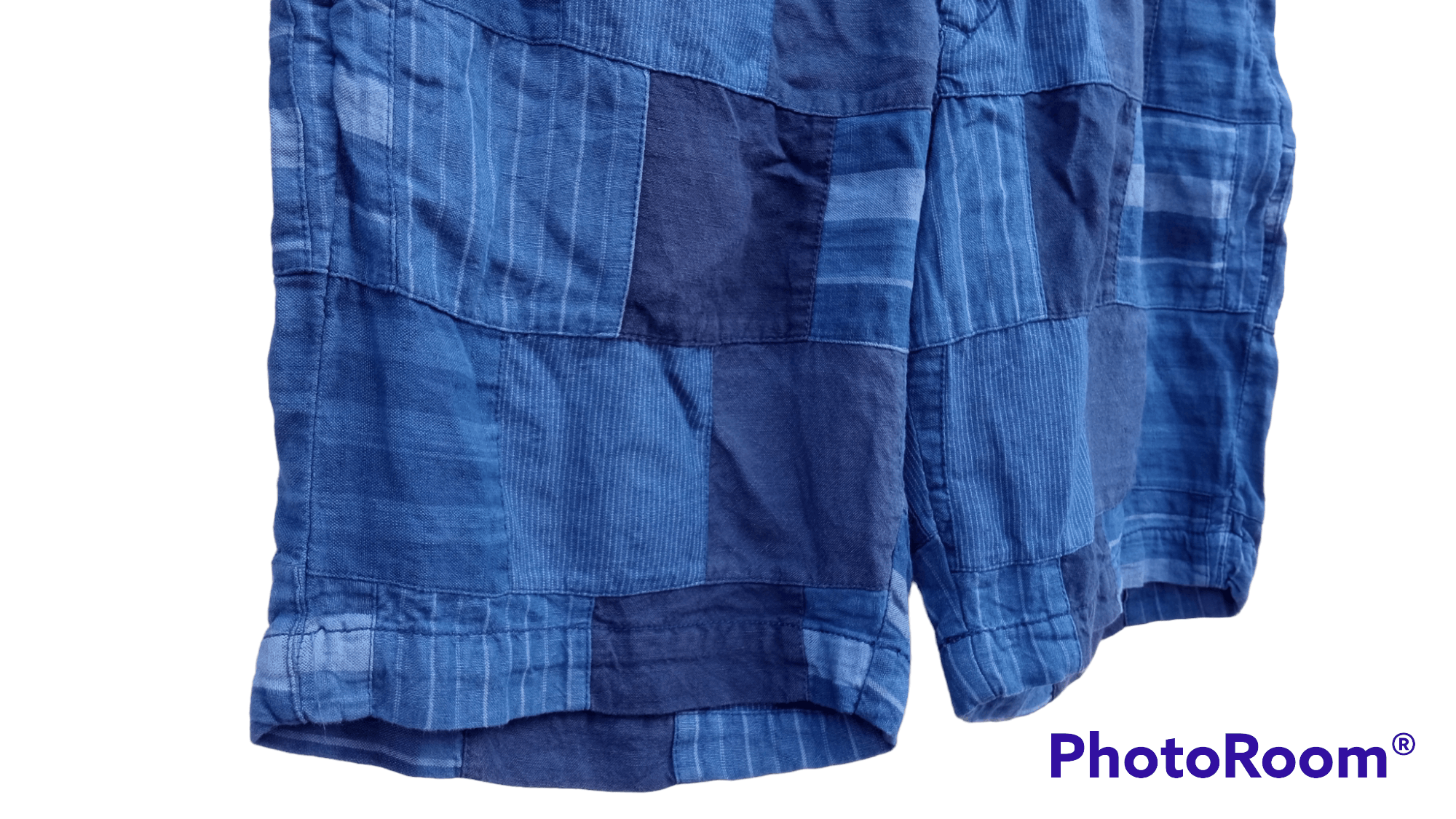 Indigo × Tommy Hilfiger 🔥🔥Tommy Hilfiger Indigo Patchwork Shorts Pants Size US 34 / EU 50 - 11 Thumbnail