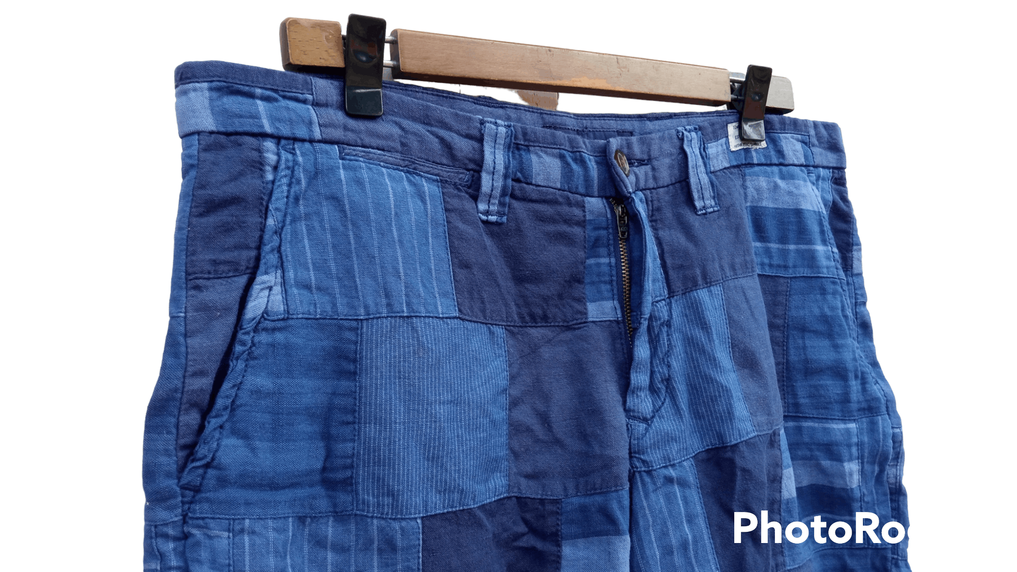 Indigo × Tommy Hilfiger 🔥🔥Tommy Hilfiger Indigo Patchwork Shorts Pants Size US 34 / EU 50 - 10 Thumbnail
