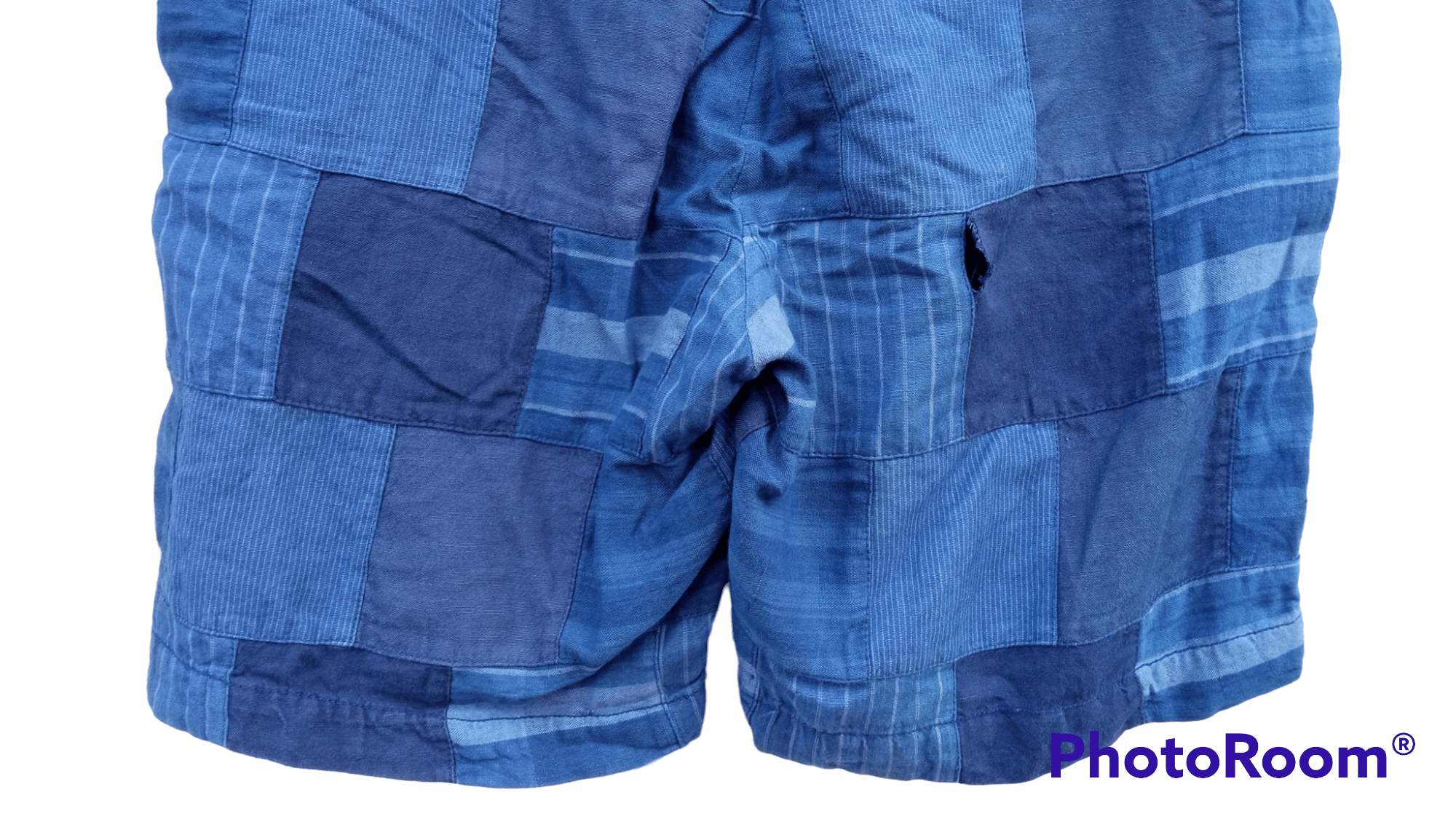 Indigo × Tommy Hilfiger 🔥🔥Tommy Hilfiger Indigo Patchwork Shorts Pants Size US 34 / EU 50 - 23 Thumbnail