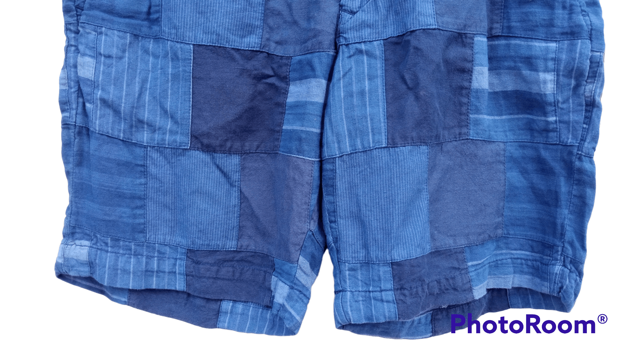 Indigo × Tommy Hilfiger 🔥🔥Tommy Hilfiger Indigo Patchwork Shorts Pants Size US 34 / EU 50 - 18 Thumbnail