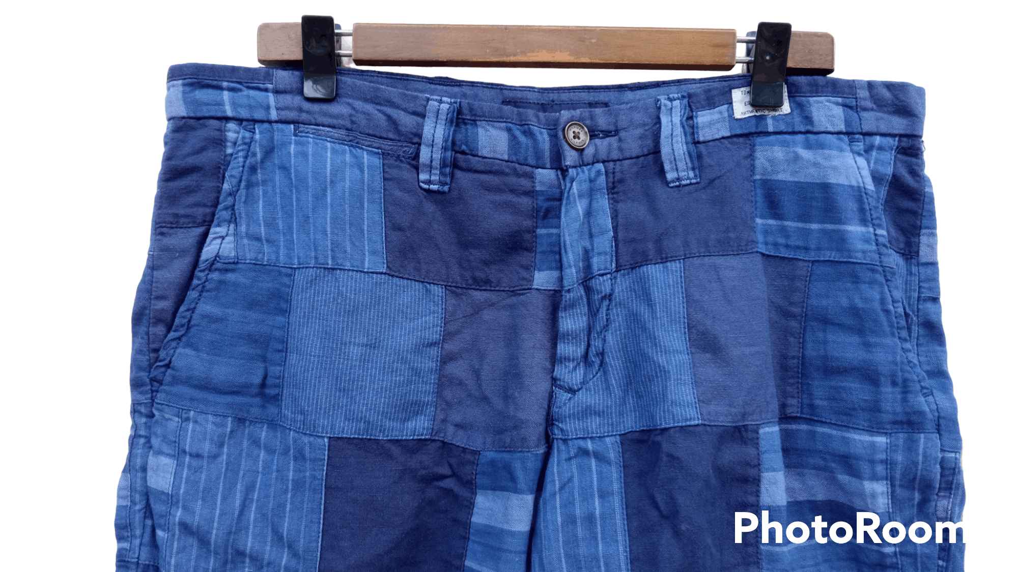 Indigo × Tommy Hilfiger 🔥🔥Tommy Hilfiger Indigo Patchwork Shorts Pants Size US 34 / EU 50 - 17 Thumbnail