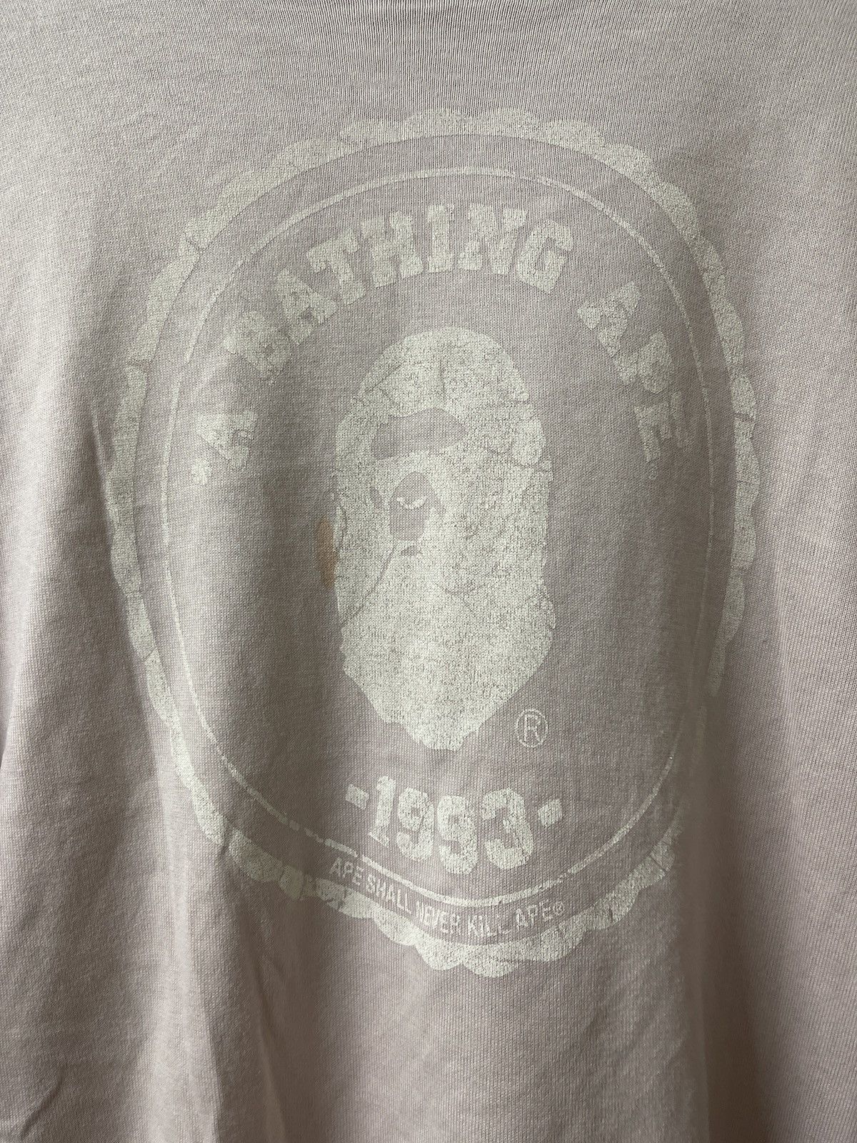 Bape 🇯🇵VINTAGE 1993 A BATHING APE TEE VERY RARE Size XS / US 0-2 / IT 36-38 - 12 Thumbnail