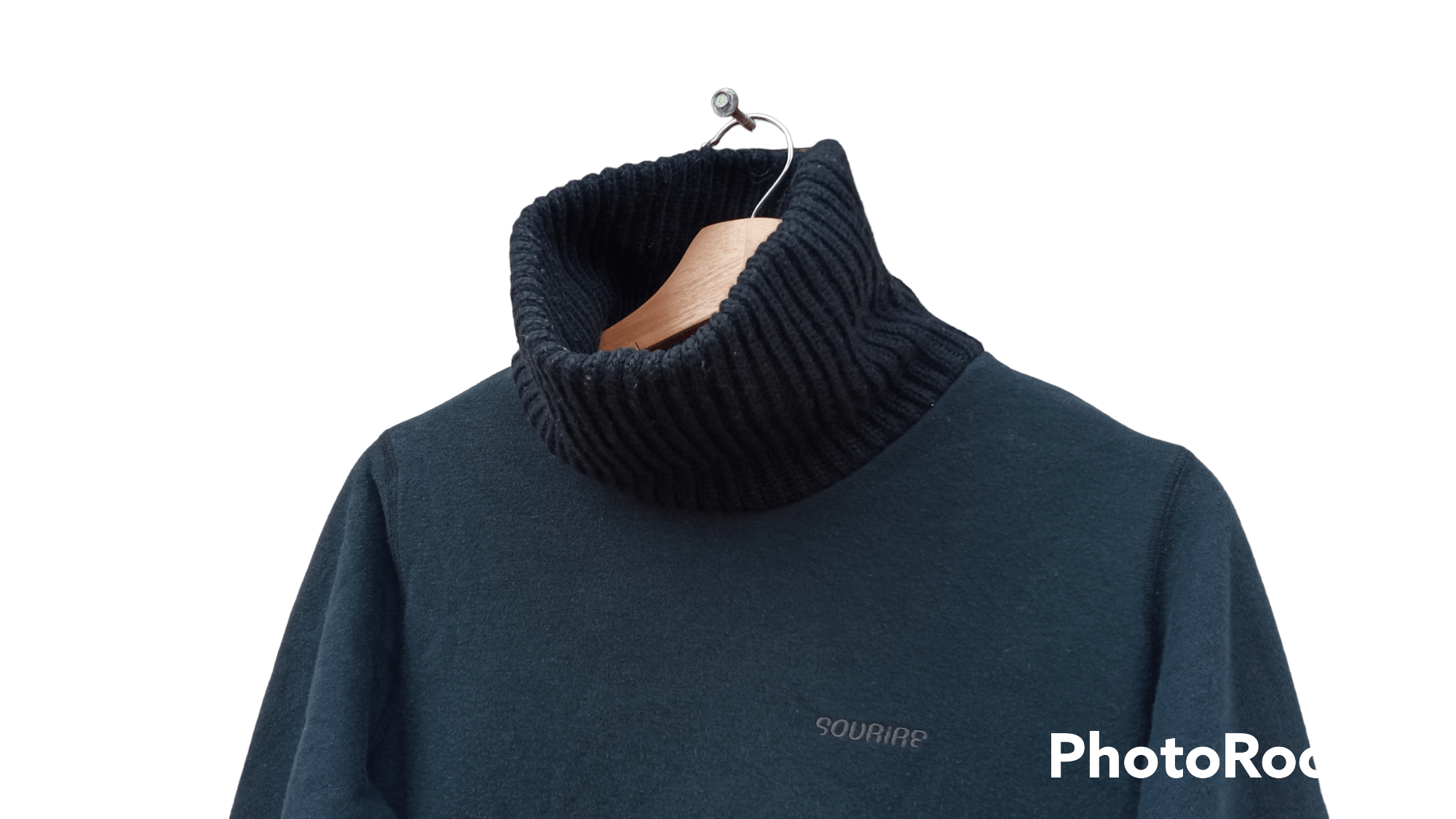Japanese Brand × Vintage 🔥🔥X-Girl Sourire Turtleneck Sweatshirt Size US S / EU 44-46 / 1 - 18 Thumbnail