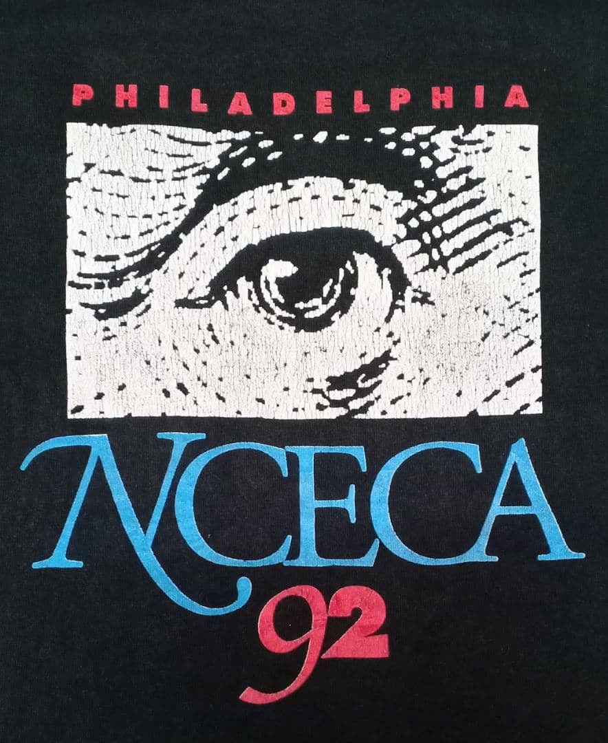 Fruit Of The Loom × Vintage Vintage Philadelphia NCECA 92 Long Sleeve Size US L / EU 52-54 / 3 - 1 Thumbnail
