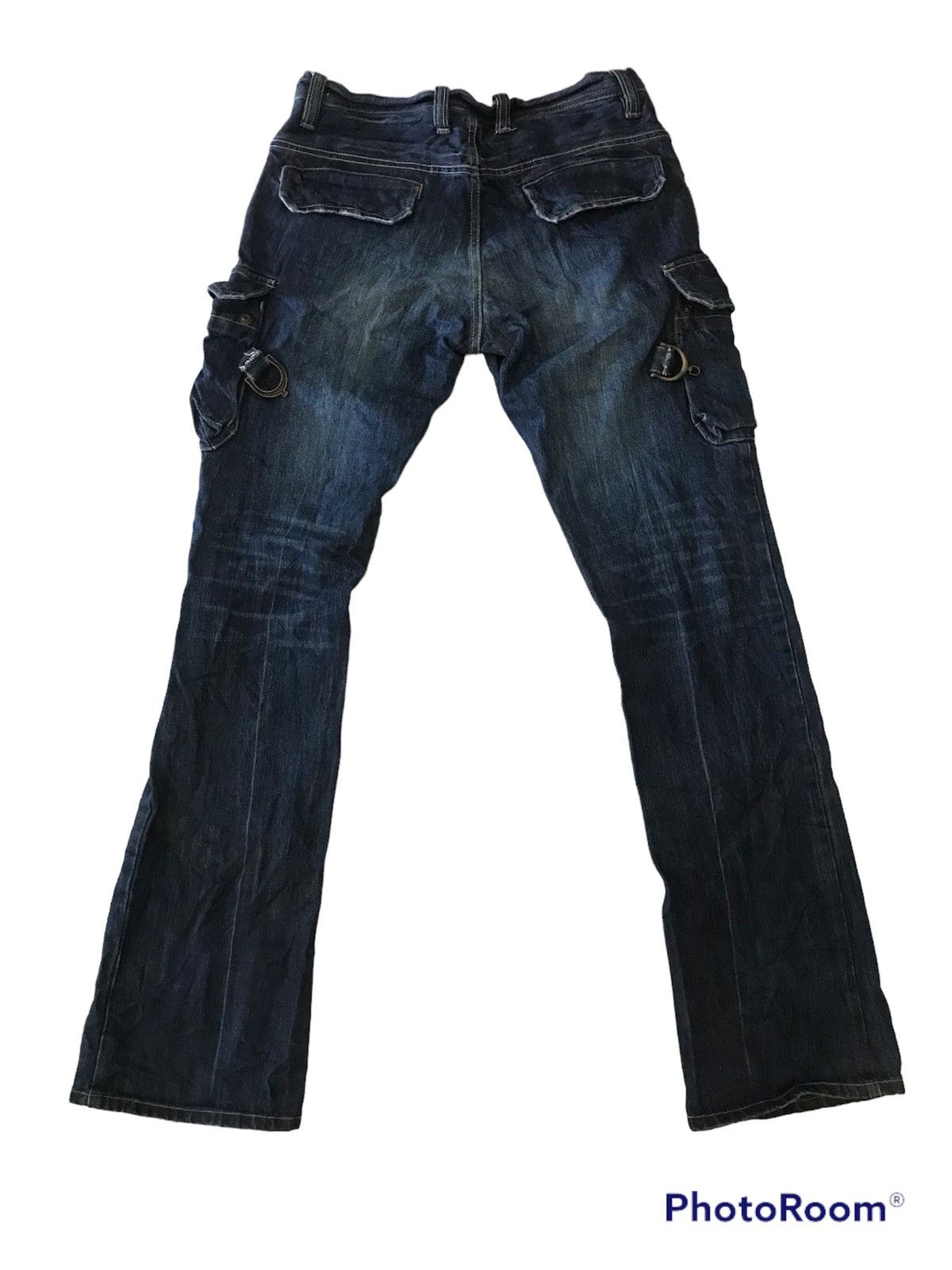 Japanese Brand cargo jeans with bootcut leg Size US 30 / EU 46 - 5 Thumbnail