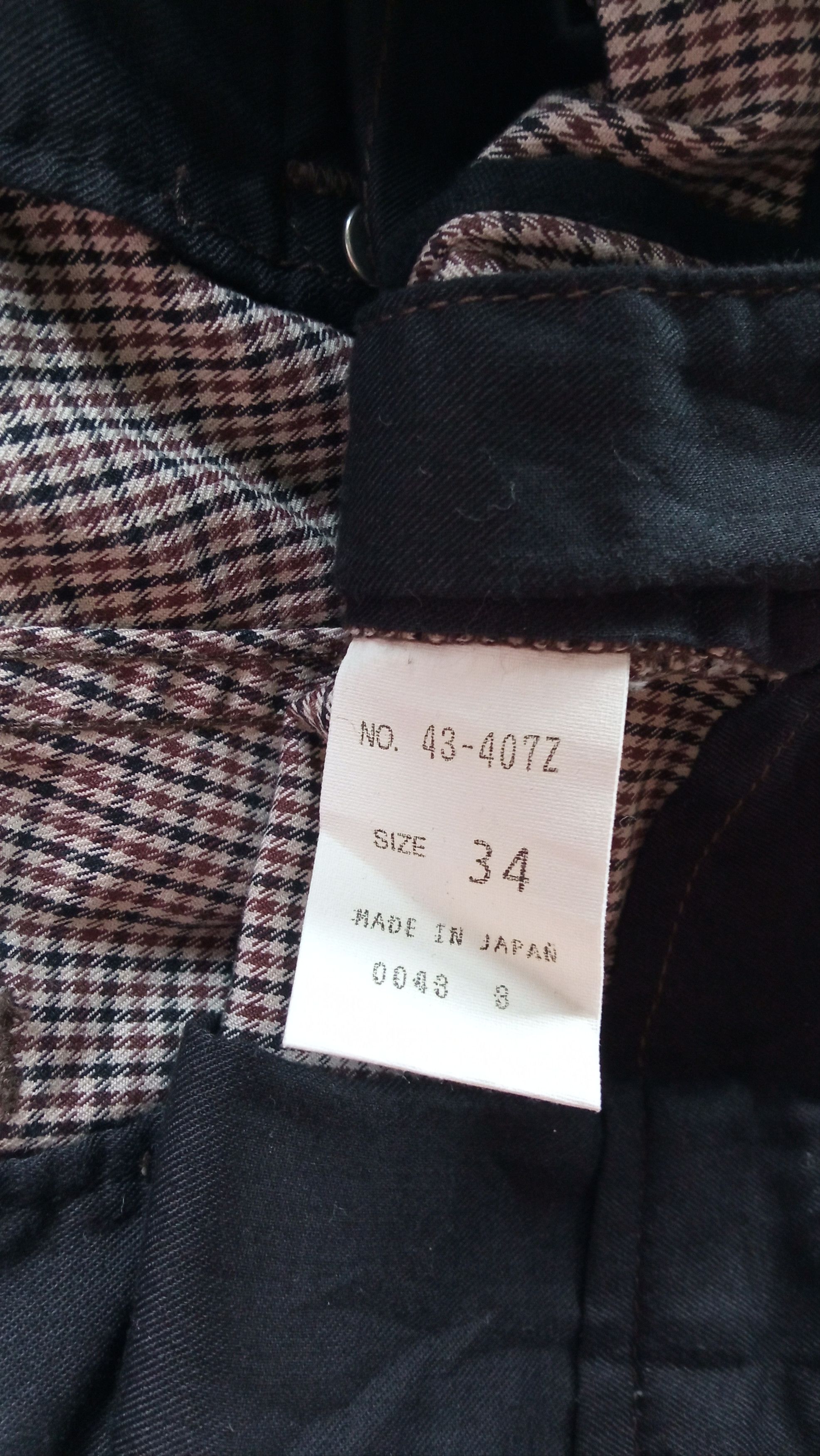 Japanese Brand × Spellbound × Vintage 🔥🔥Vintage Style Spellbound Plaid Tartan Pants Size US 34 / EU 50 - 23 Thumbnail