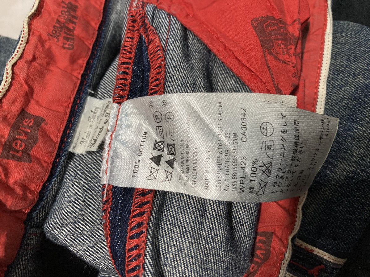 Jean Paul Gaultier 501 Indigo Outside Selvedge Custom Denim Shorts Size US 32 / EU 48 - 7 Thumbnail