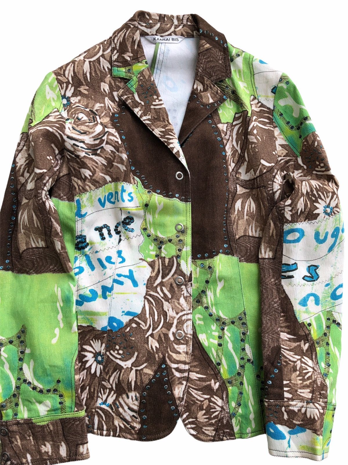 Kansai Yamamoto Kansai Yamamoto All Over Print Jacket Size M / US 6-8 / IT 42-44 - 4 Thumbnail