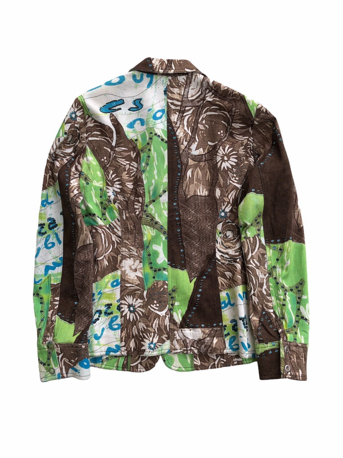 Kansai Yamamoto Kansai Yamamoto All Over Print Jacket Size M / US 6-8 / IT 42-44 - 2 Thumbnail