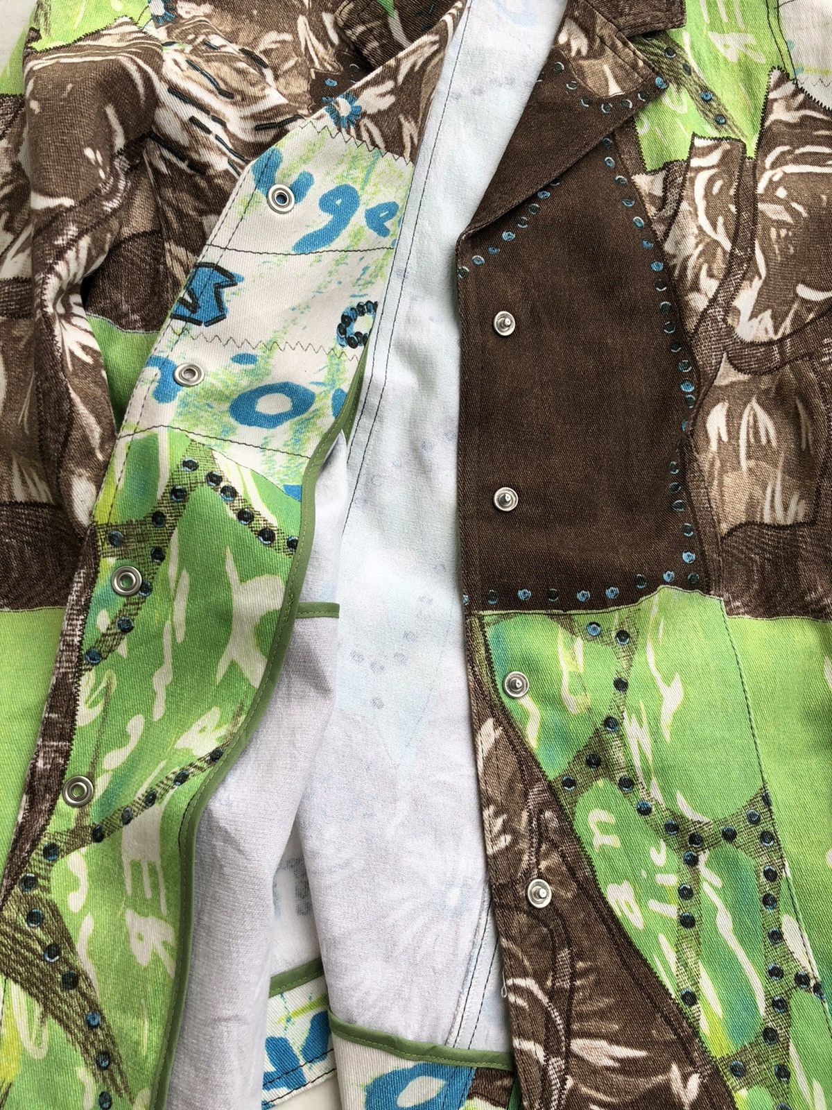 Kansai Yamamoto Kansai Yamamoto All Over Print Jacket Size M / US 6-8 / IT 42-44 - 5 Thumbnail