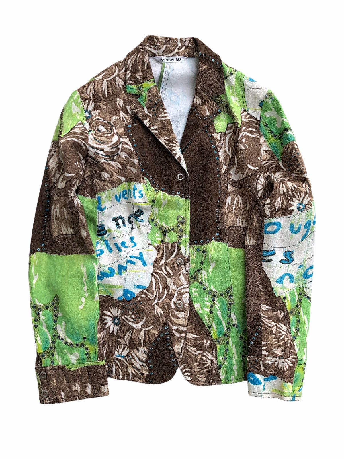 Kansai Yamamoto Kansai Yamamoto All Over Print Jacket Size M / US 6-8 / IT 42-44 - 1 Thumbnail