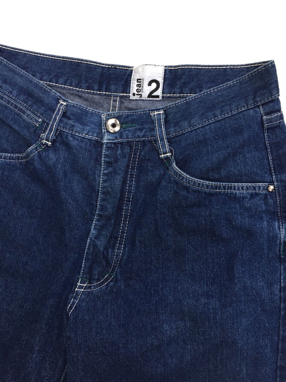 Issey Miyake × Vintage ISSEY MIYAKE JEAN OF PLANTATION 2 Label Baggy Jeans Size US 28 / EU 44 - 6 Thumbnail