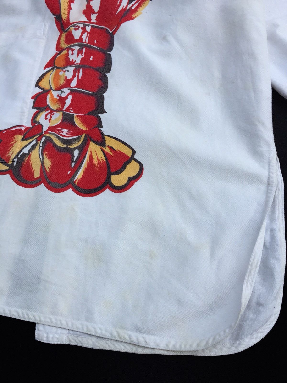 Kansai Yamamoto Vintage Kansai Yamamoto Lobster Print Big Logo Long Jacket Size US M / EU 48-50 / 2 - 5 Thumbnail