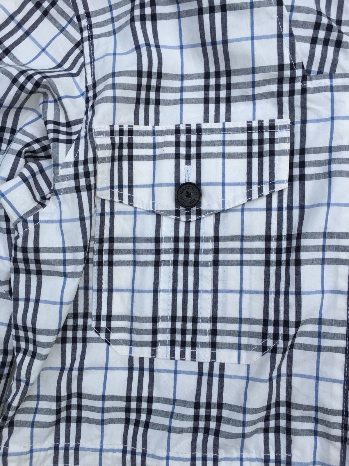 Burberry Vintage Burberry London Blue Label Hoodie Light Jacket Size US M / EU 48-50 / 2 - 8 Thumbnail