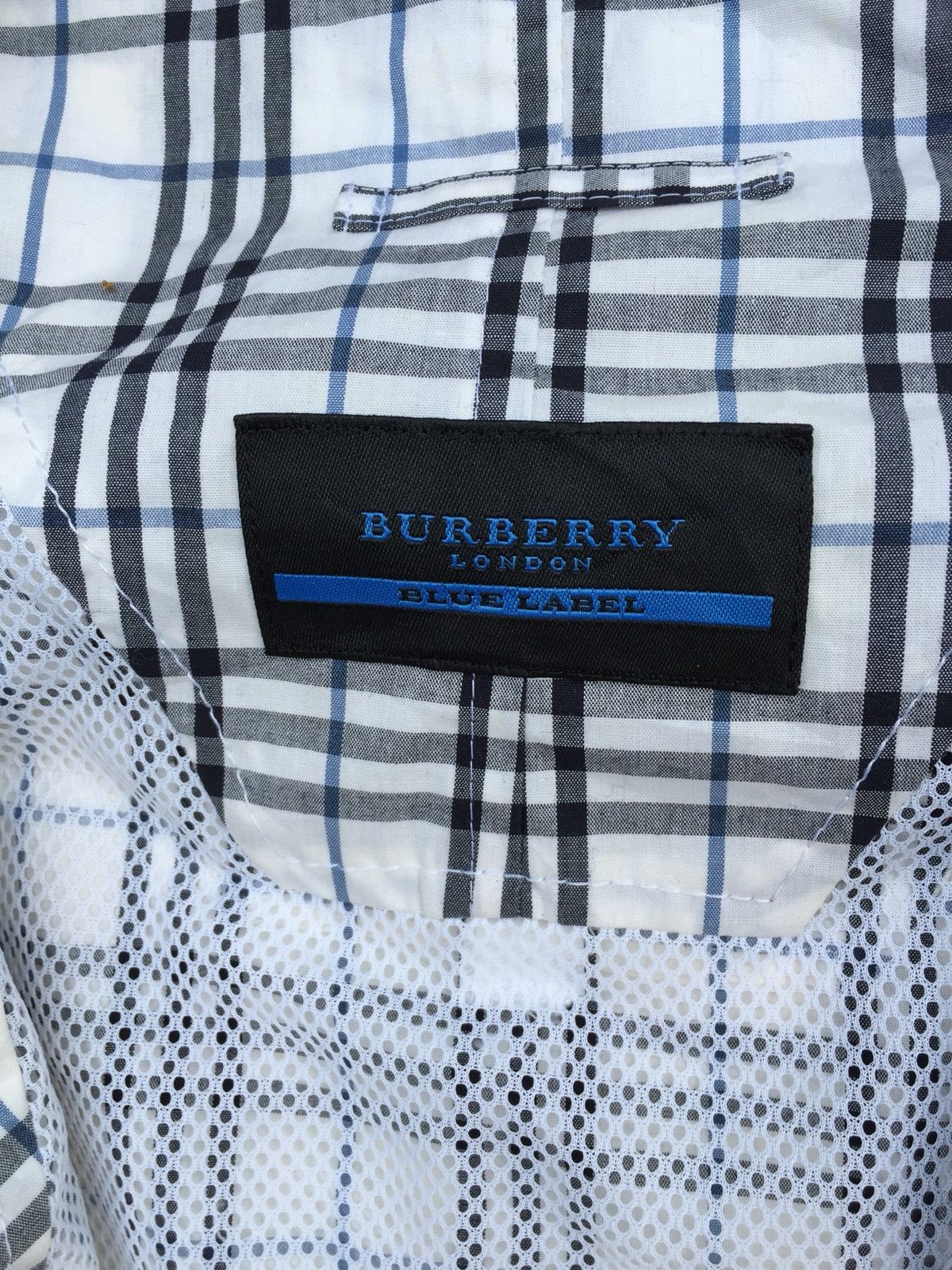 Burberry Vintage Burberry London Blue Label Hoodie Light Jacket Size US M / EU 48-50 / 2 - 18 Thumbnail