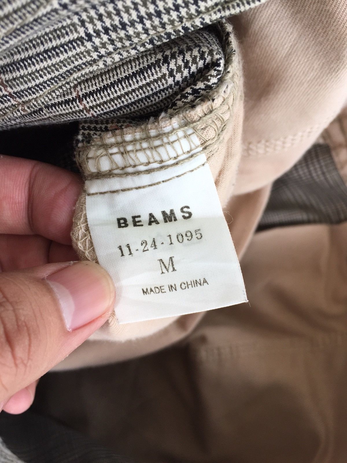 Beams Plus Japanese Brand BEAMS Cargo Checkered Pants Size US 29 - 7 Thumbnail