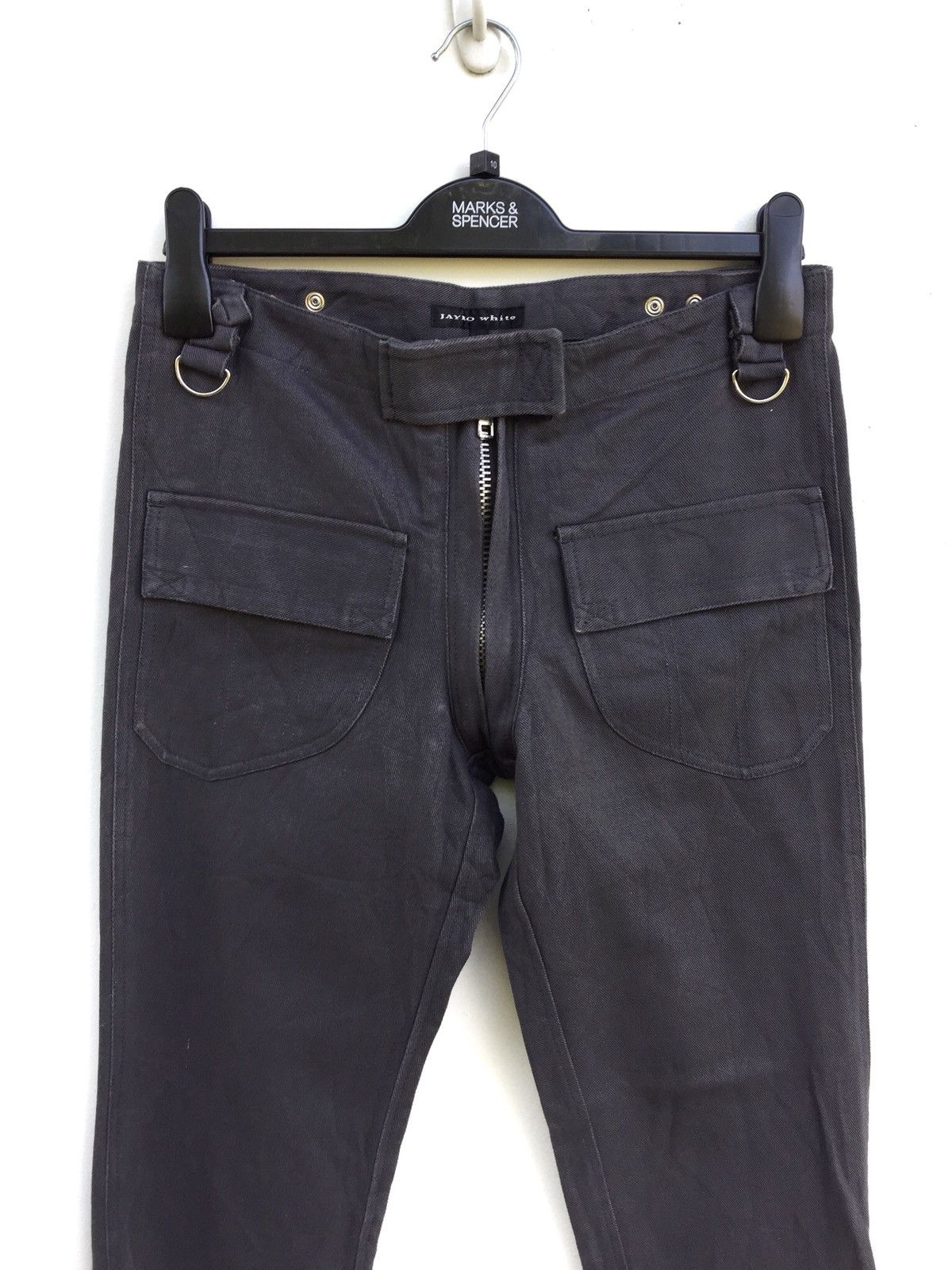 Japanese Brand Japanese Brand Jayro White Bondage Pants Kapital Style Size US 30 / EU 46 - 3 Thumbnail