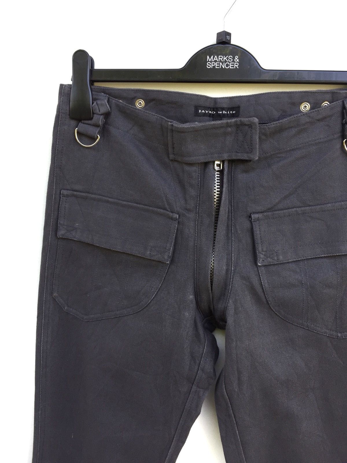 Japanese Brand Japanese Brand Jayro White Bondage Pants Kapital Style Size US 30 / EU 46 - 2 Thumbnail