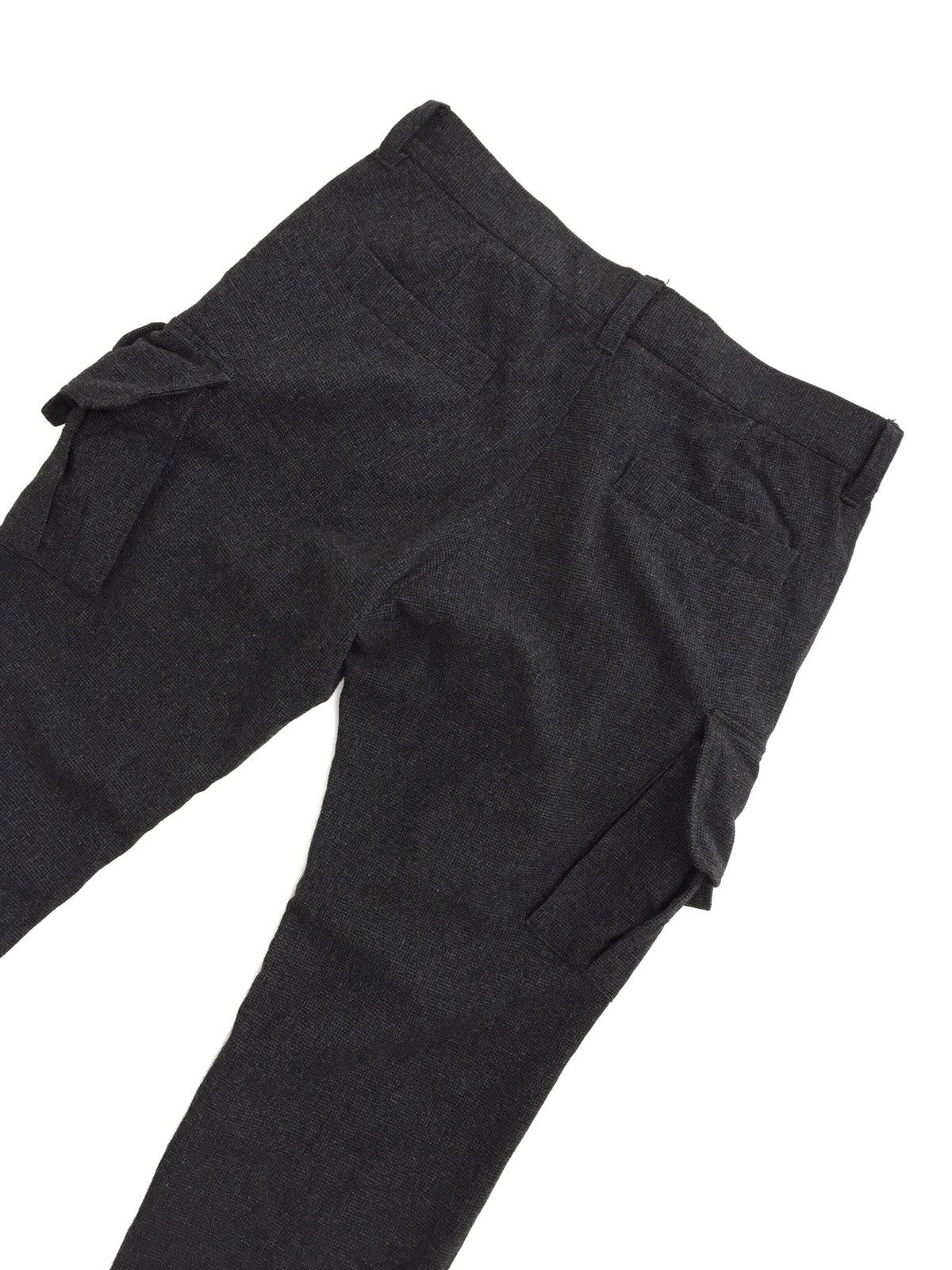 5351 POUR LES HOMMES × Japanese Brand 5351 Pour Les Hommes Wool Grey Cargo Tactical Pants Size US 34 / EU 50 - 6 Thumbnail