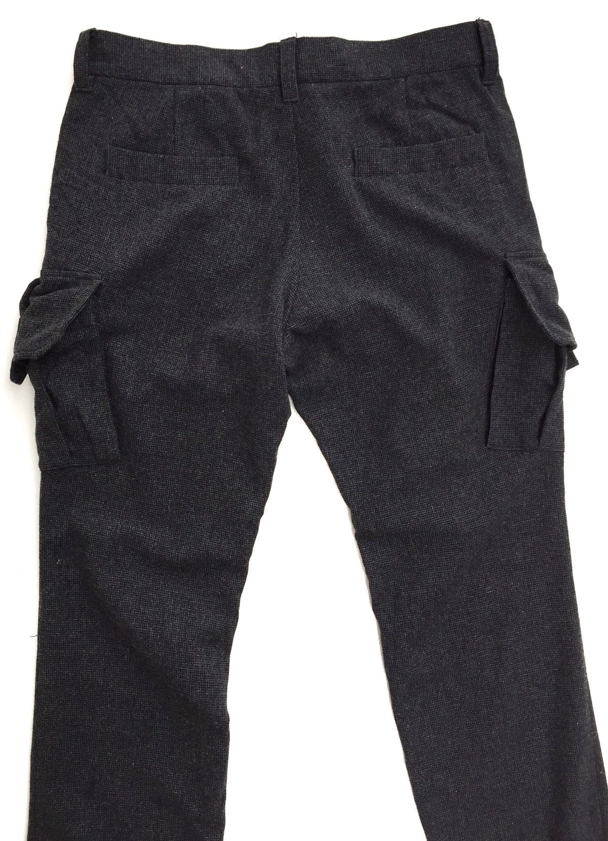 5351 POUR LES HOMMES × Japanese Brand 5351 Pour Les Hommes Wool Grey Cargo Tactical Pants Size US 34 / EU 50 - 4 Thumbnail