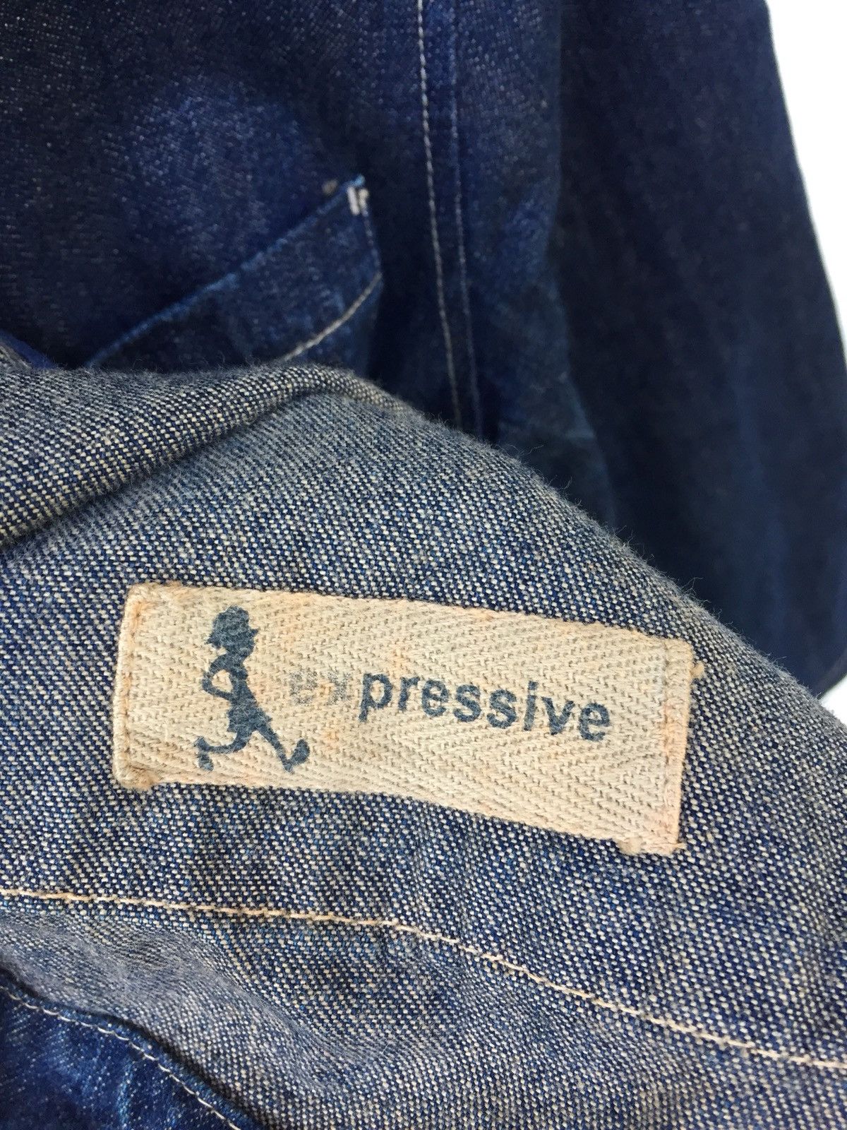 Indigo × Japanese Brand Japanese Brand Expressive Denim Workers Jacket Kapital Style Size US S / EU 44-46 / 1 - 7 Thumbnail