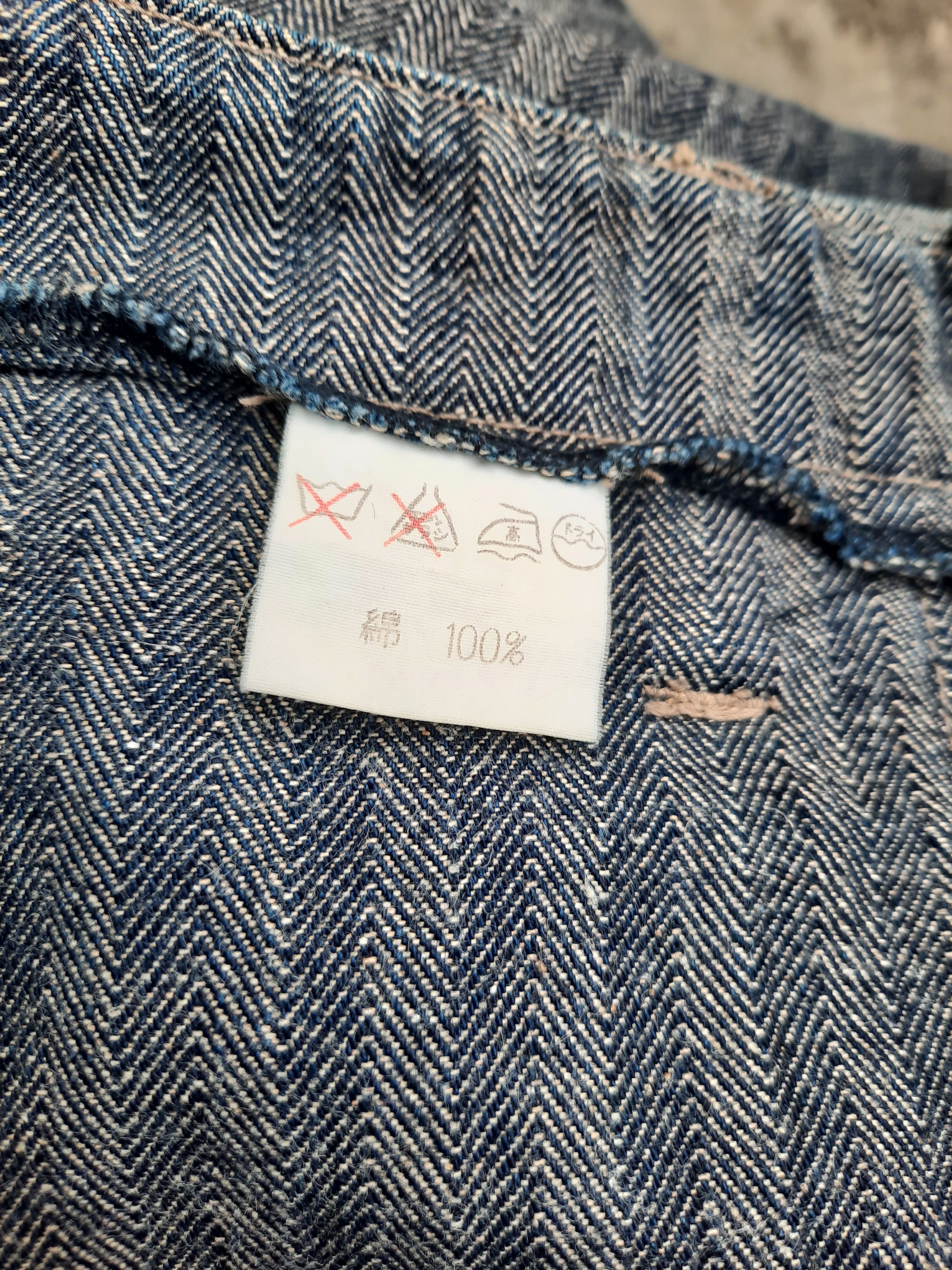 Japanese Brand World Wide Love Jeans Size US 31 - 7 Thumbnail