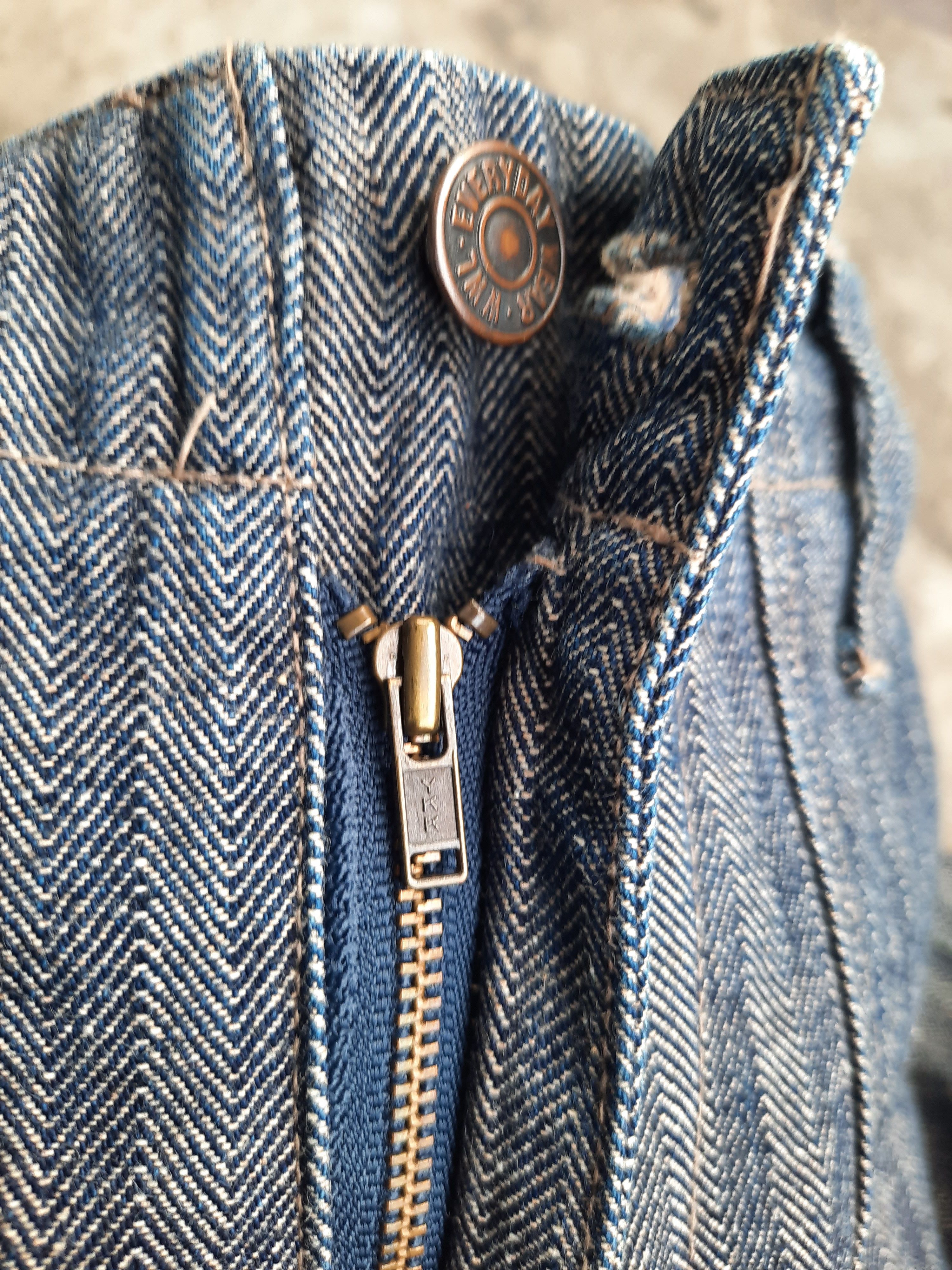Japanese Brand World Wide Love Jeans Size US 31 - 5 Thumbnail