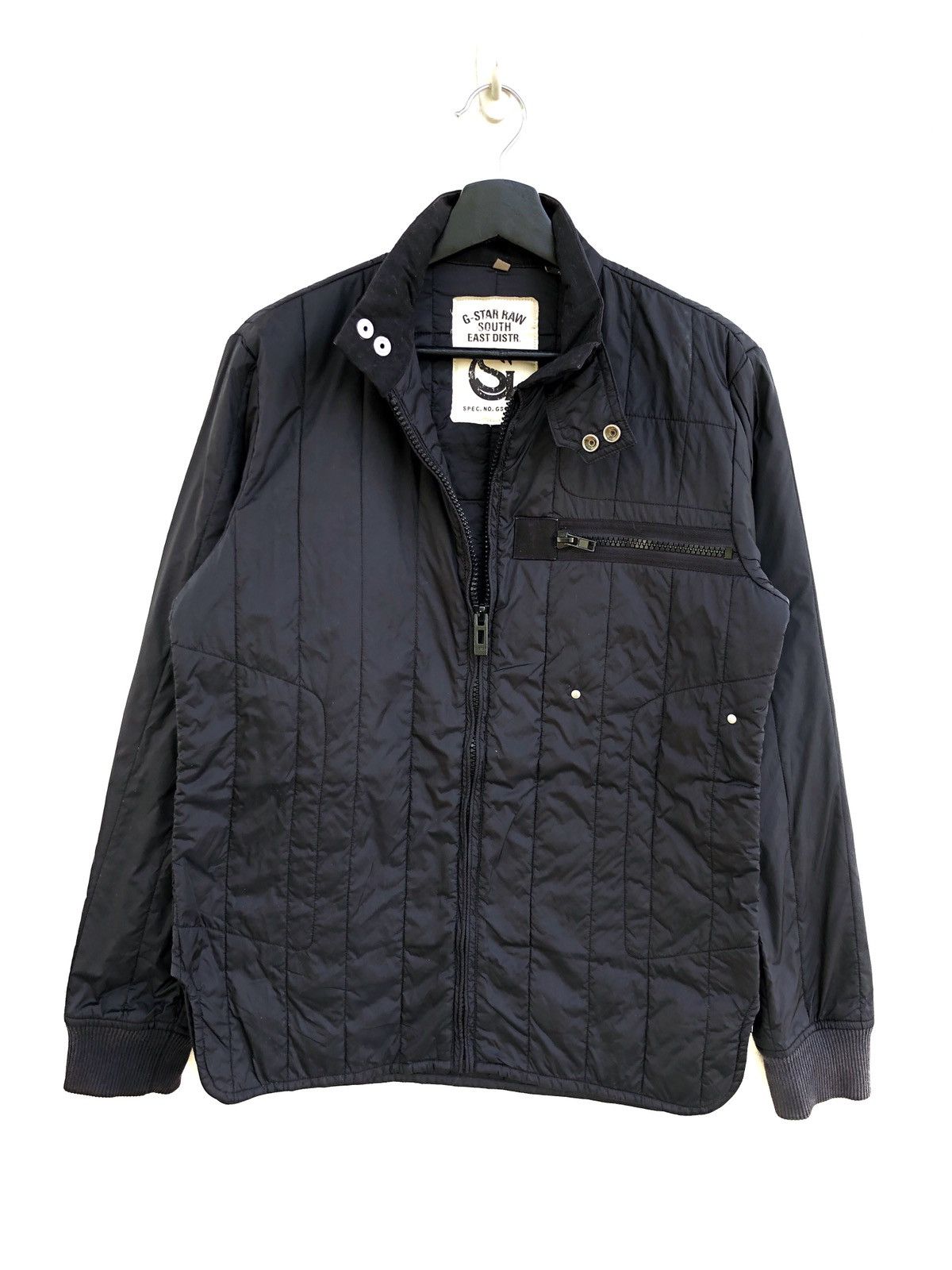 G Star Raw South East Distr Nylon Bikers Jacket