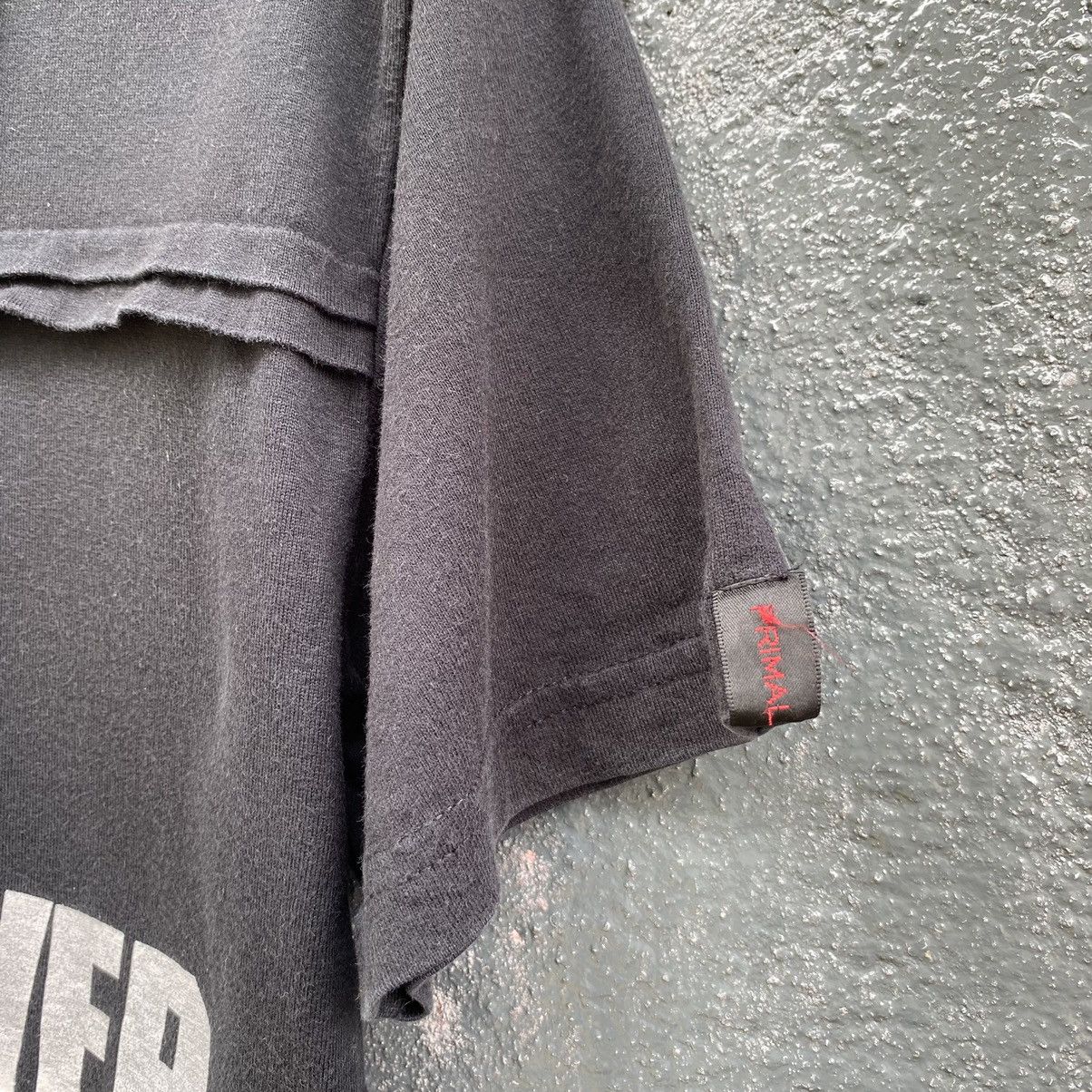 Japanese Brand Vintage Faded Y2K Primal Point ERD PUNK GRUNGE TEE Size US M / EU 48-50 / 2 - 5 Thumbnail