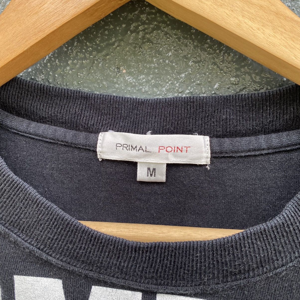 Japanese Brand Vintage Faded Y2K Primal Point ERD PUNK GRUNGE TEE Size US M / EU 48-50 / 2 - 4 Thumbnail