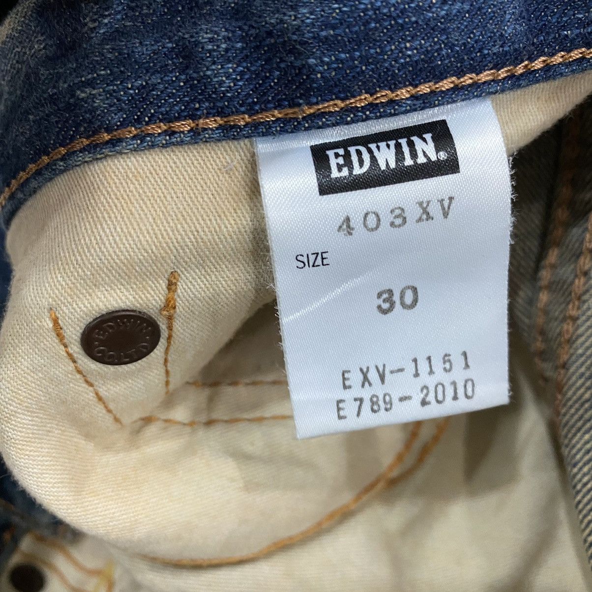 Edwin × Japanese Brand Edwin Distressed Patchwork Jeans Kapital Style Size US 32 / EU 48 - 16 Thumbnail