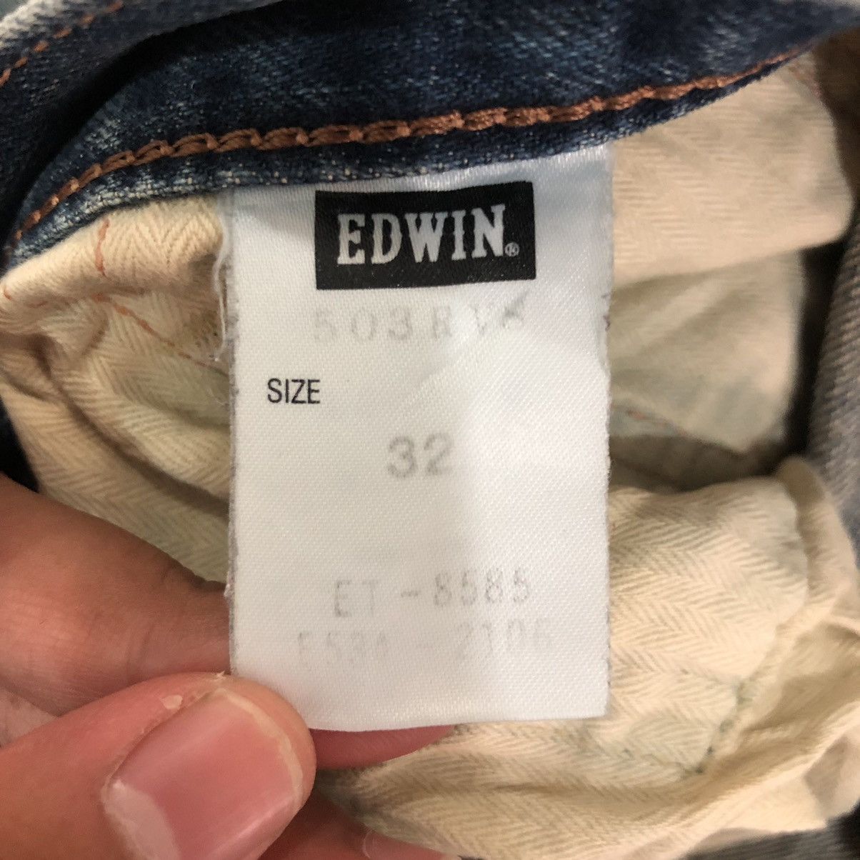 Edwin Edwin Japan Distressed Denim Jeans Size US 34 / EU 50 - 17 Thumbnail