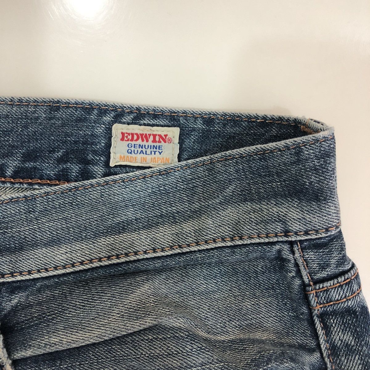 Edwin Edwin Japan Distressed Denim Jeans Size US 34 / EU 50 - 13 Thumbnail
