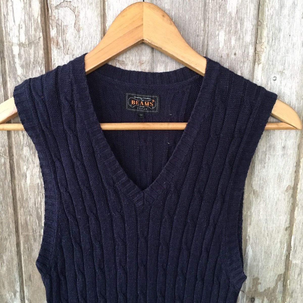 Beams Plus Thrashed Faded Vintage Beams Japan Knitwear ERD GRUNGE Size US M / EU 48-50 / 2 - 2 Thumbnail