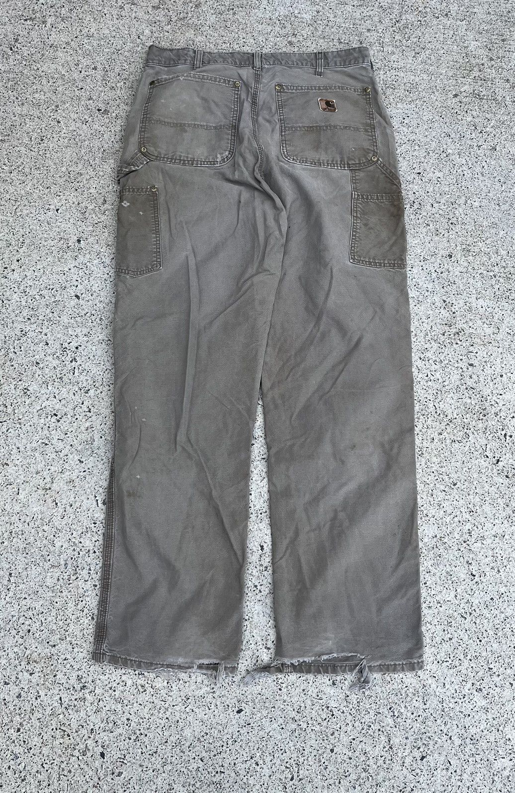 Carhartt Vintage Carhartt Double Knee Work Pants 31x34 Size US 31 - 3 Thumbnail