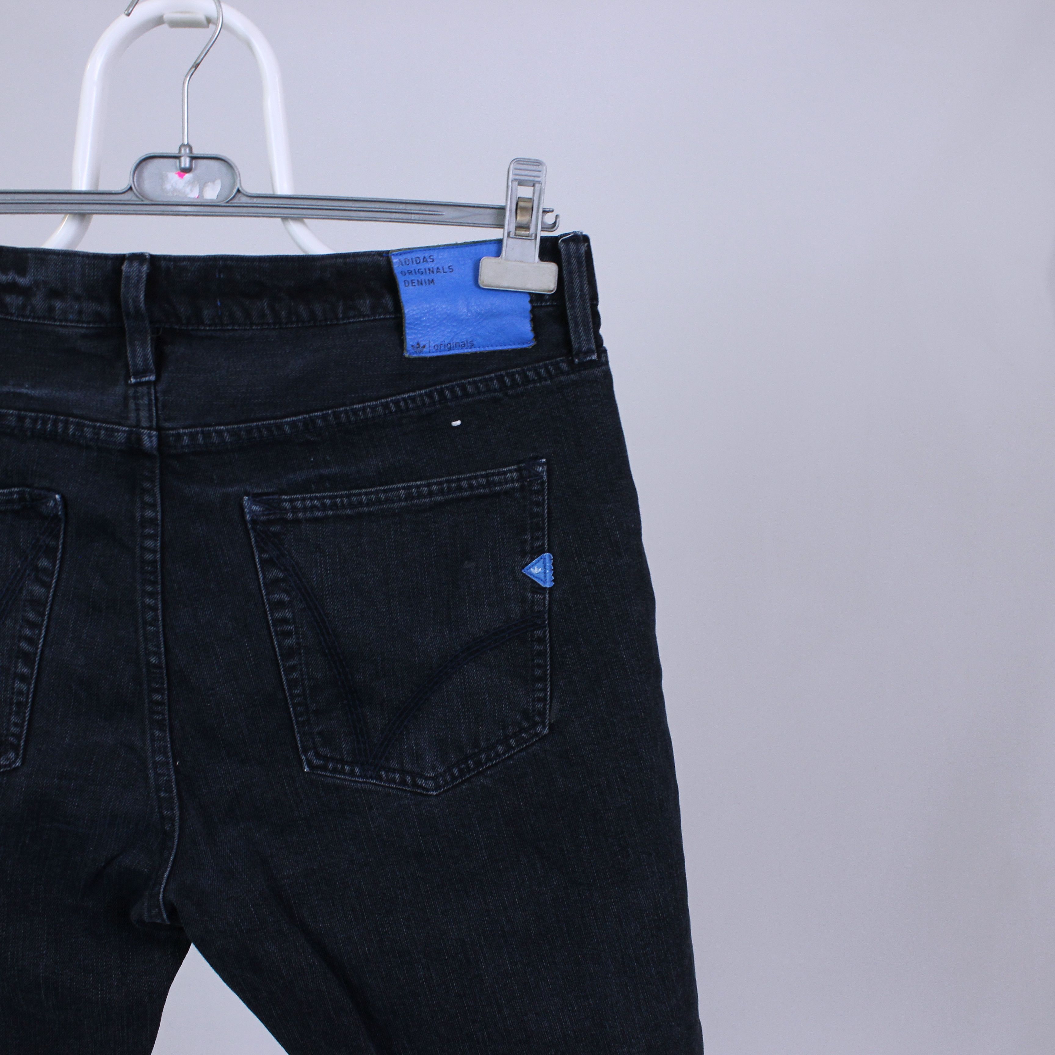 Adidas Vintage denim adidas shorts rarity Size US 36 / EU 52 - 1 Thumbnail