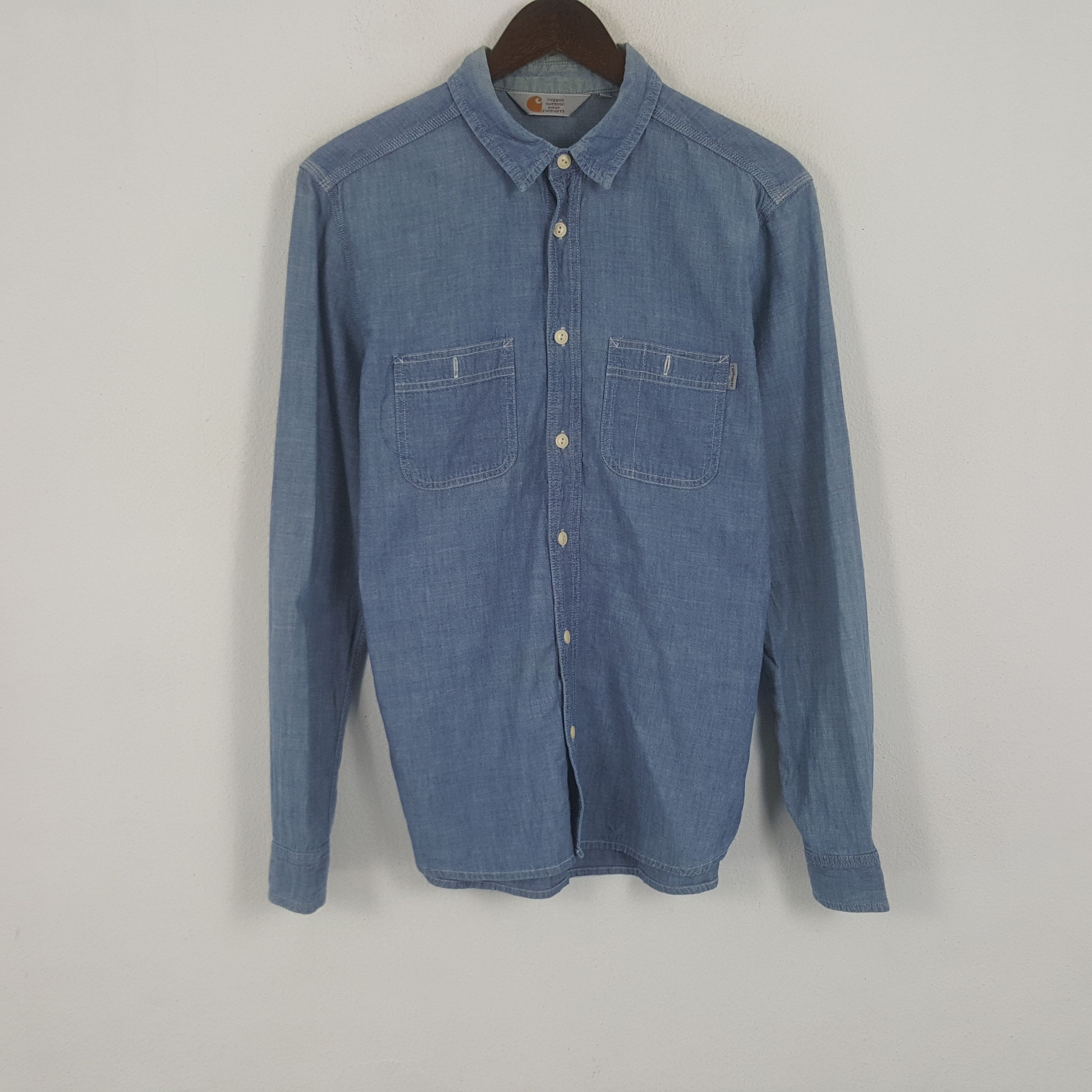 Vintage Carhartt Button Up Worker Shirt