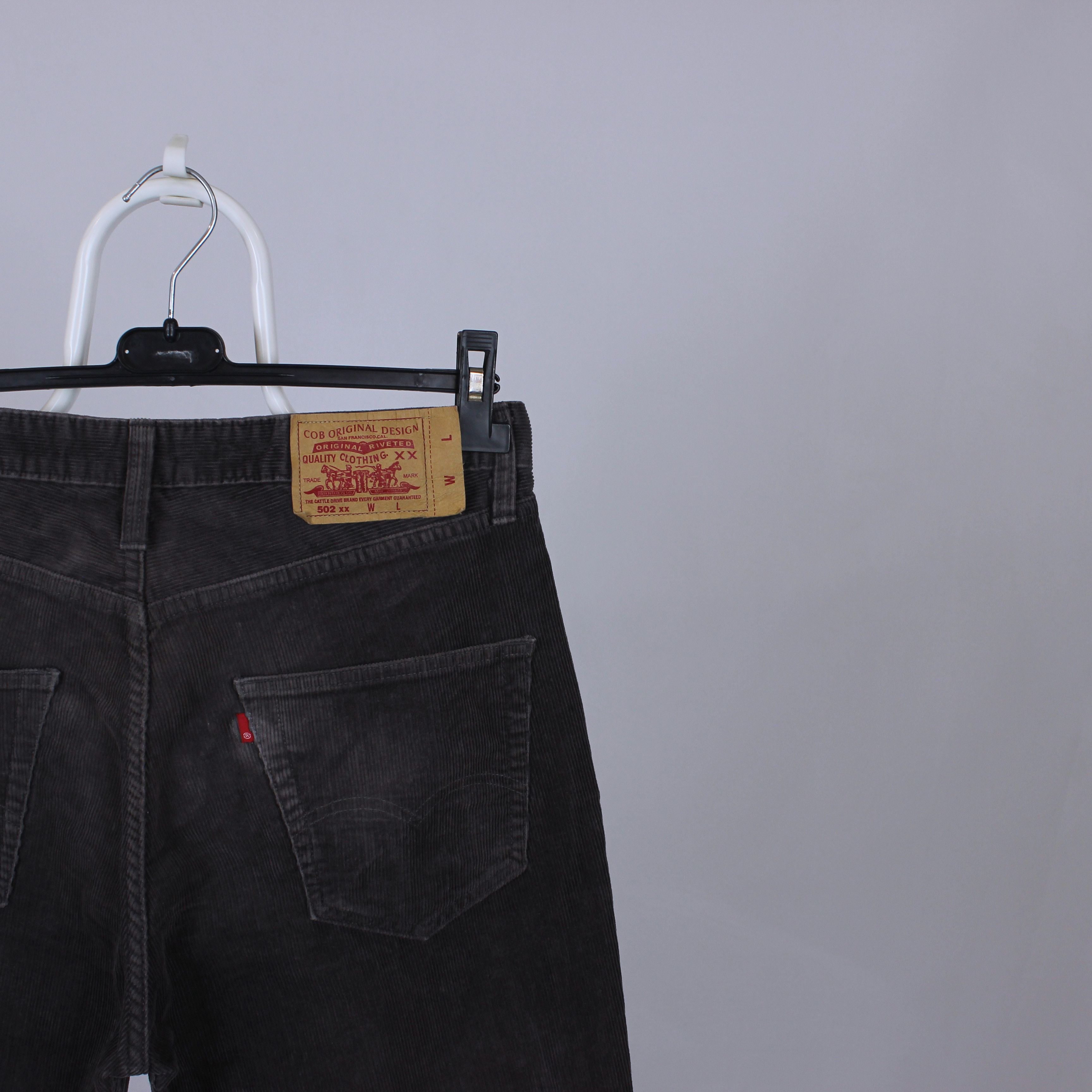 Levi's Levi's 502 xx velvet black XX 501 jeans denim rare Size US 34 / EU 50 - 1 Thumbnail