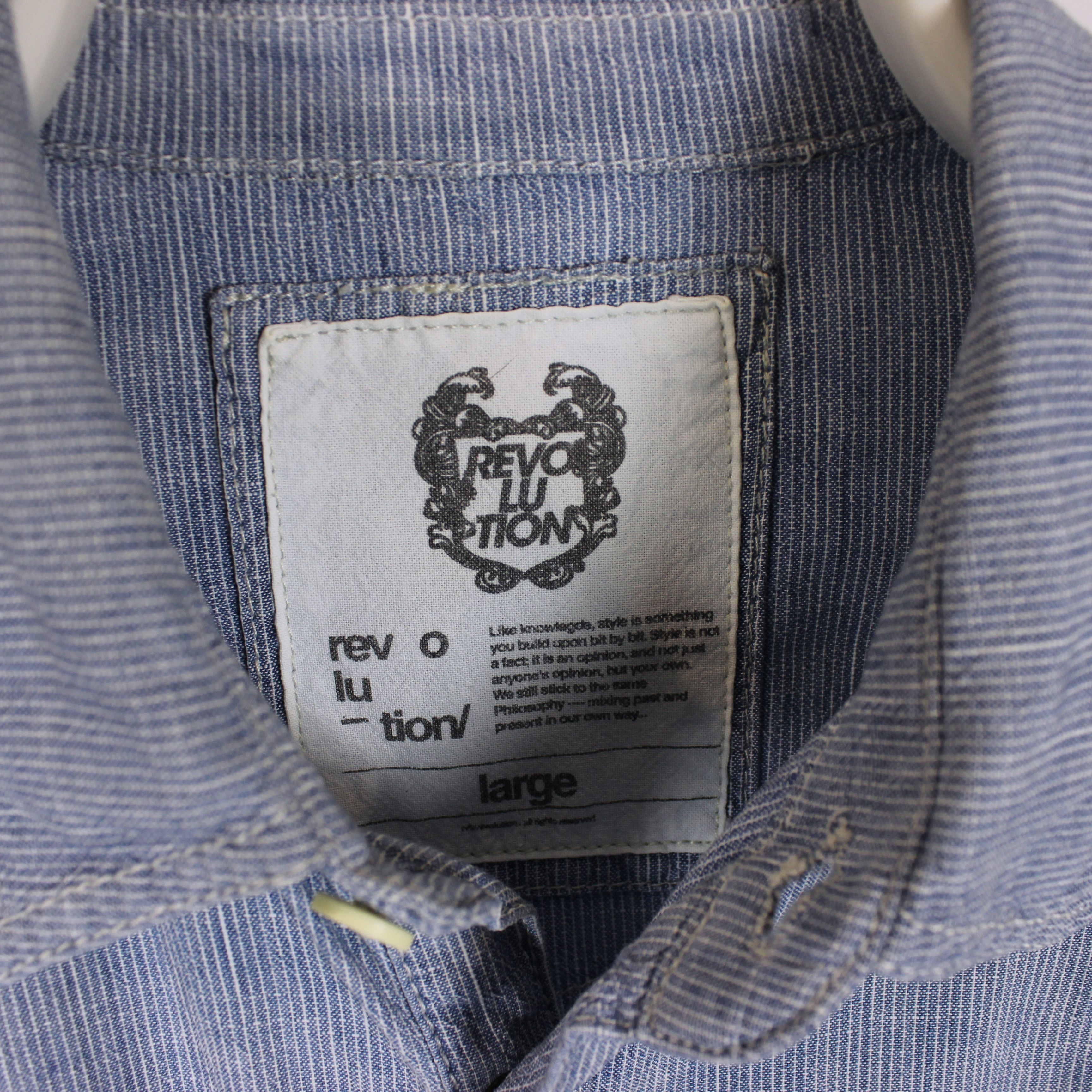 Other Vintage revolution multi pocket shirt rare RVLT Size US M / EU 48-50 / 2 - 7 Thumbnail
